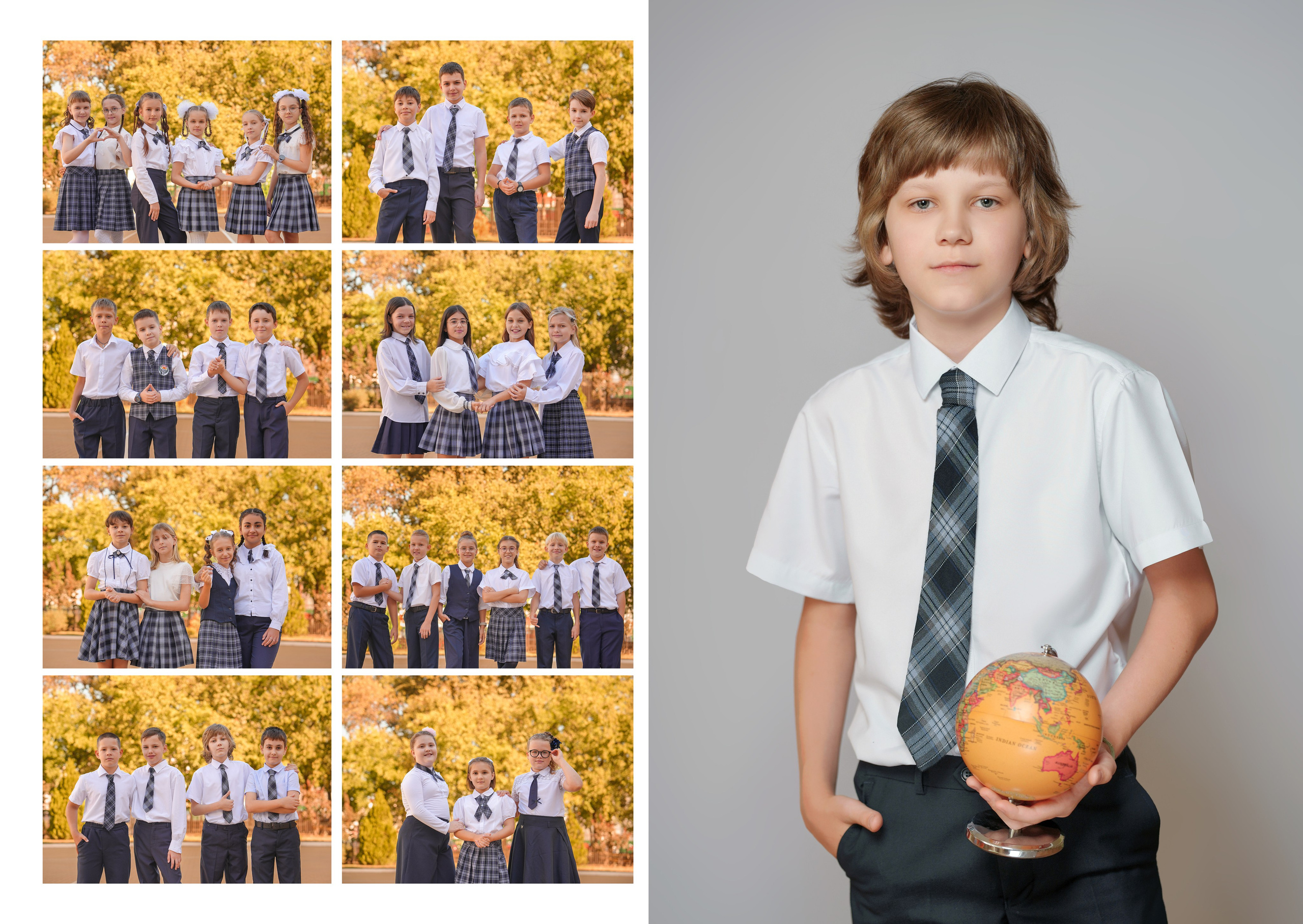 ШКОЛА МАКЕТ 104 4 Б. Красивый выпускной альбом в Краснодаре