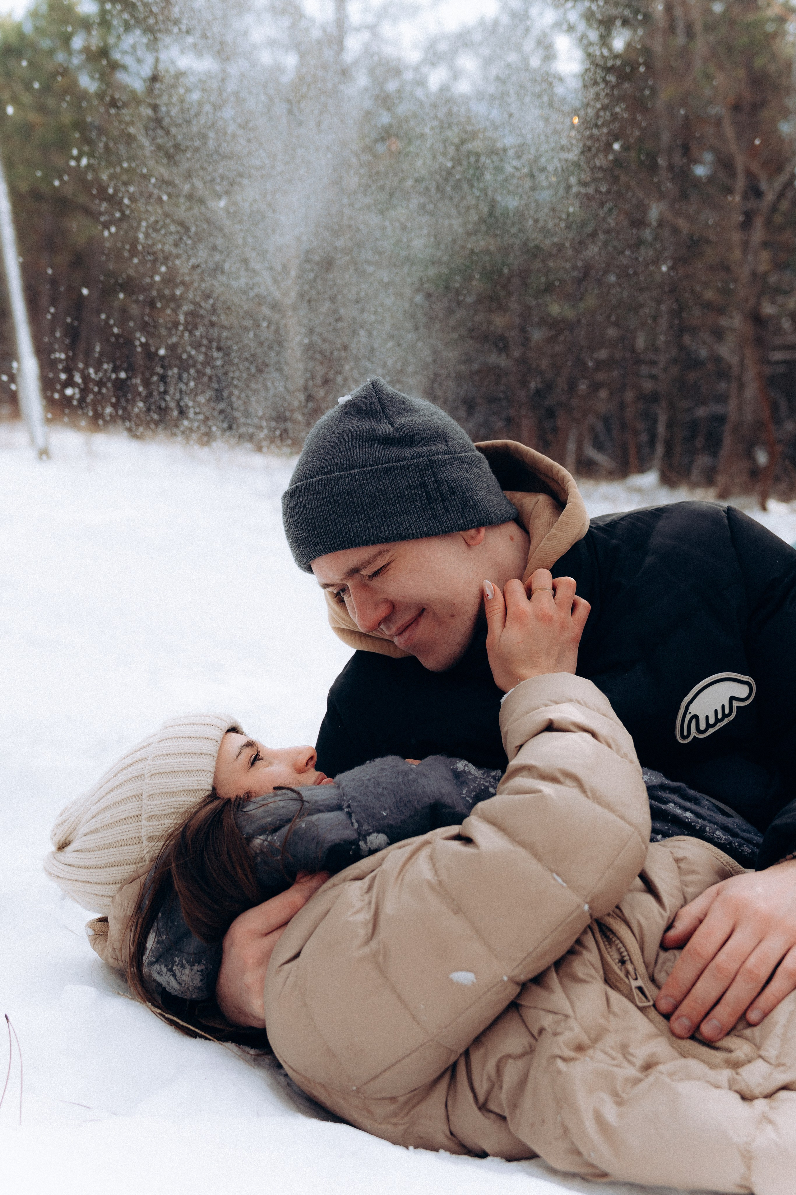 Саша и Даня | Снежный денек. Портретный свадебный фотограф Крым | Евгения Щитенко