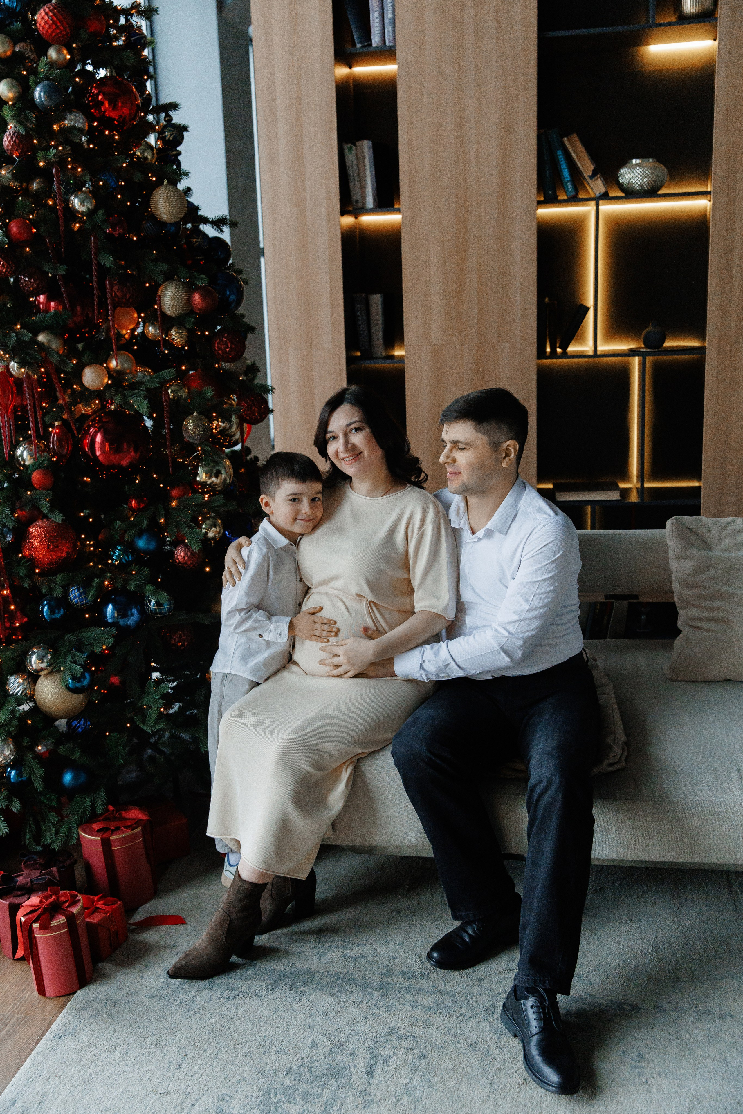 Фотосессия беременности, фотостудия Мимика. Фотограф Александра Сыщенко