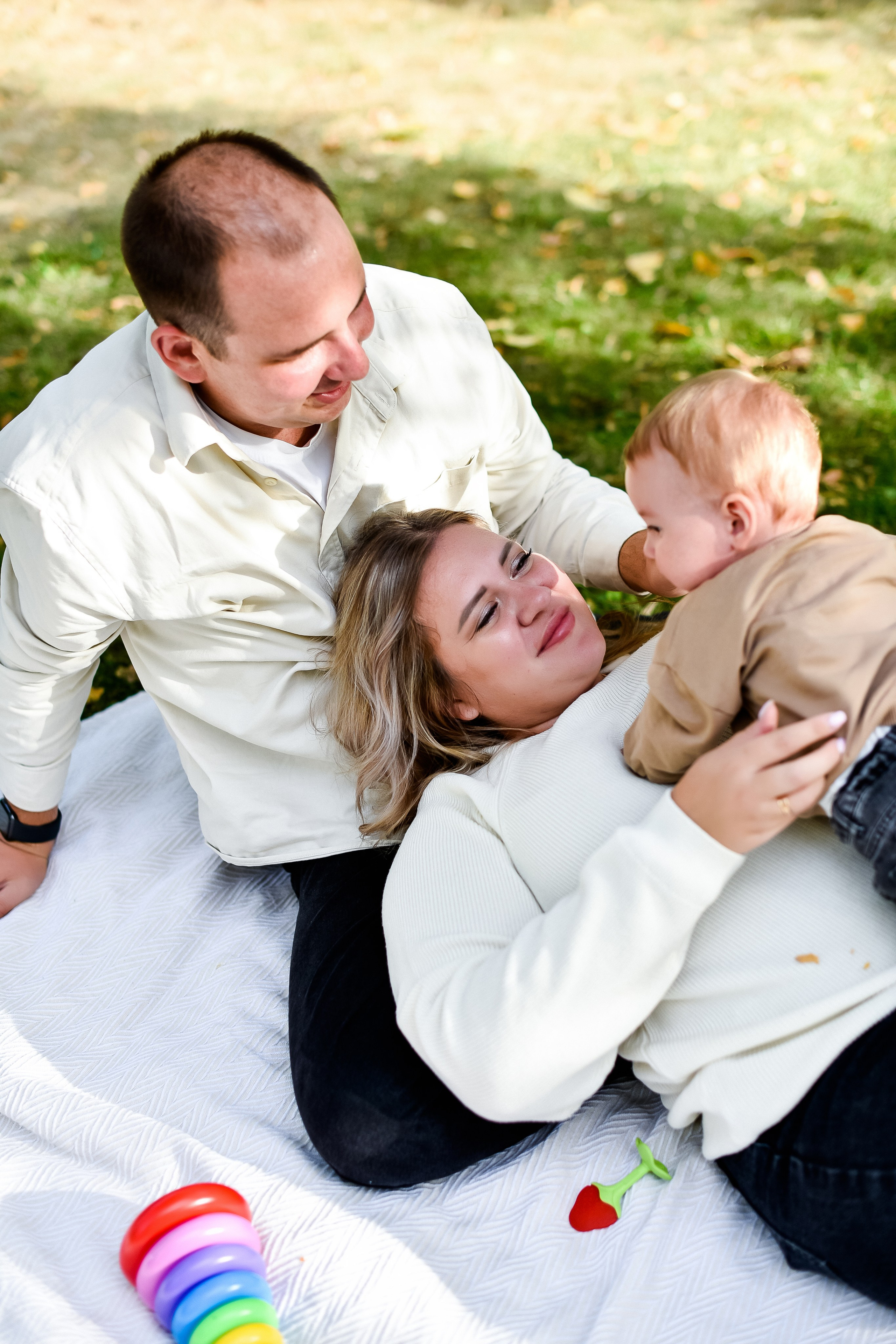 Семья Дмитрий, Настенька и Мирон