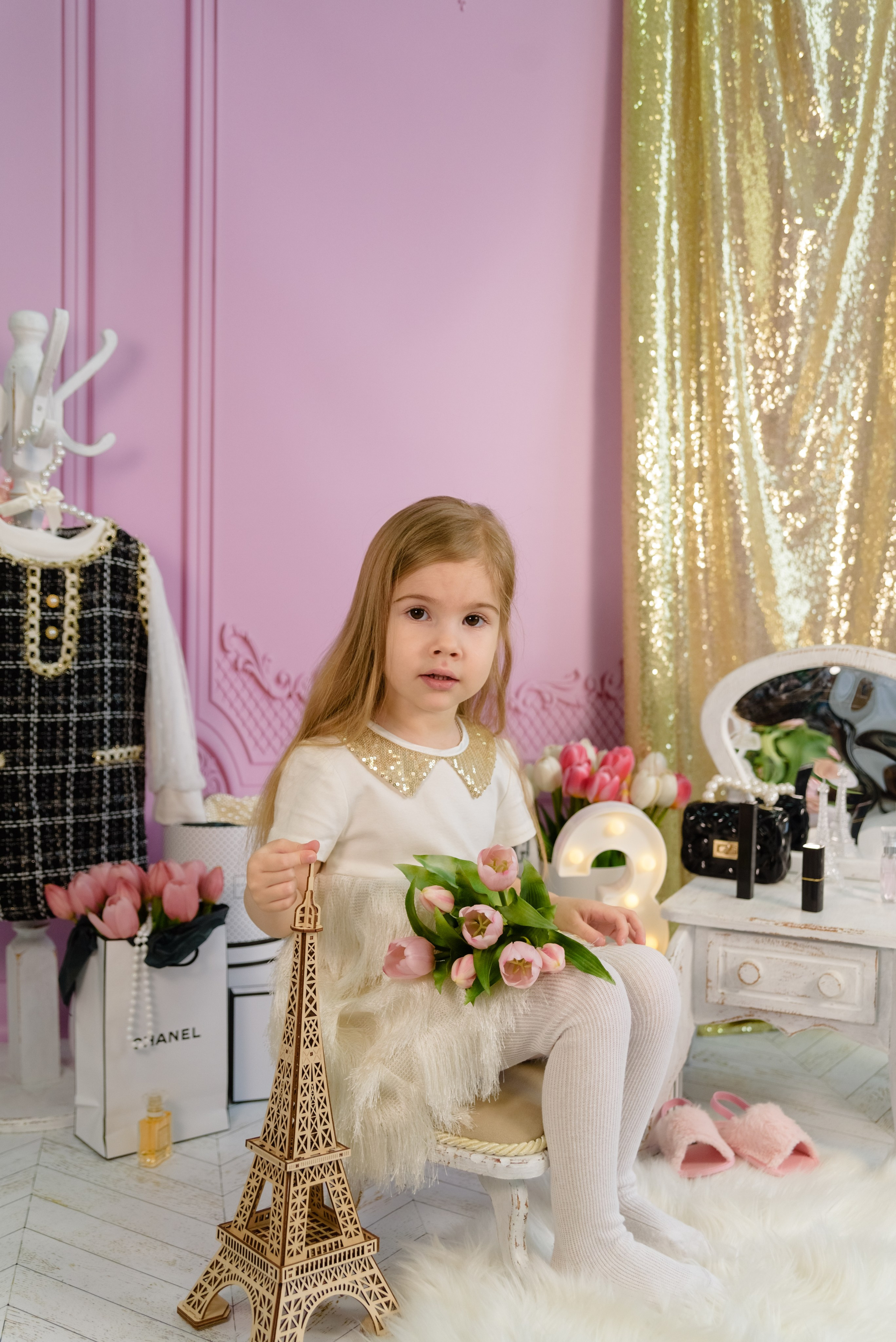Детская фотосессия «Париж» Полина. Детский Фотограф |Фотограф на годик в Брянске Ирина Романова