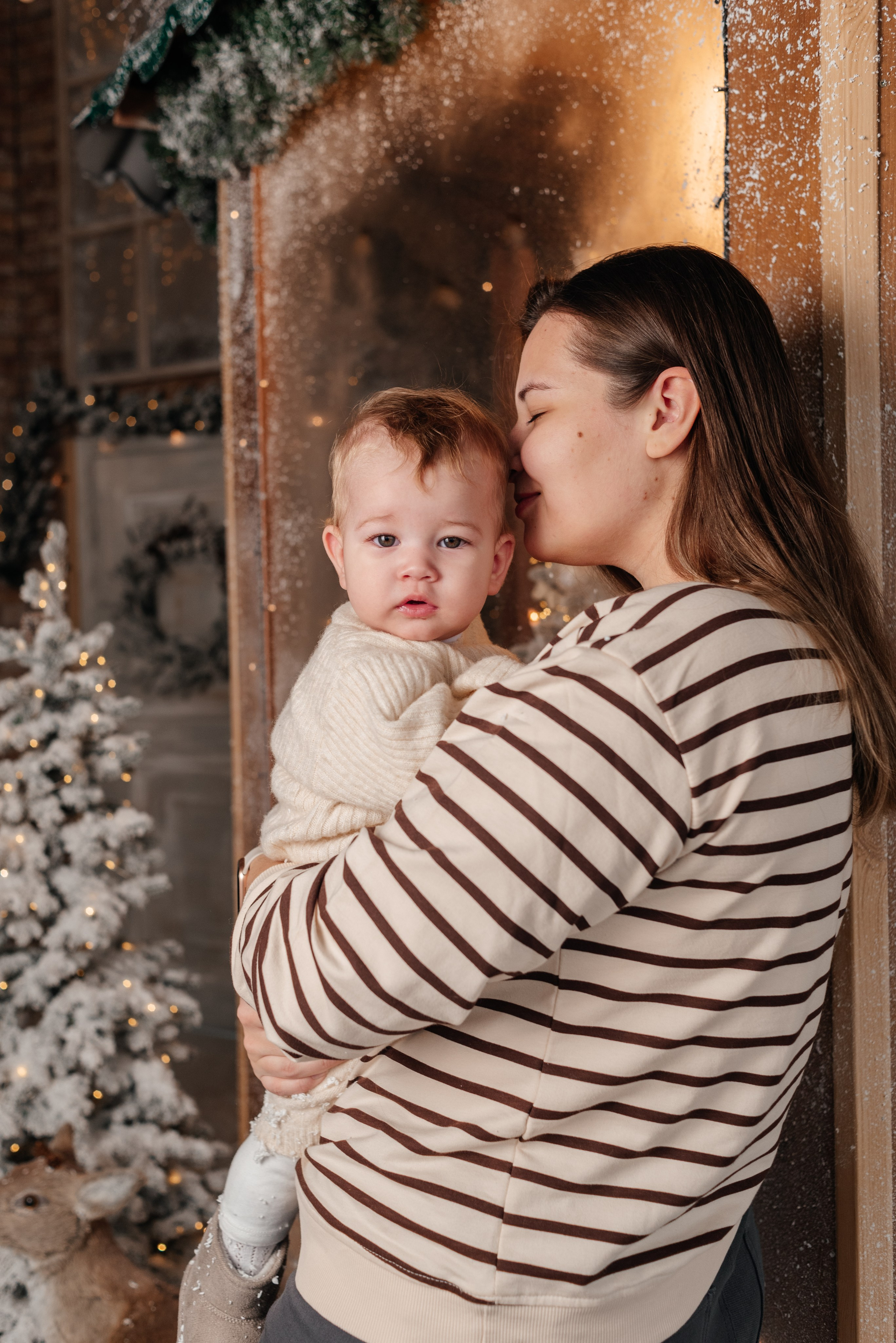 Даяна в новогодней сказке. Семейный и женский фотограф в Новосибирске
