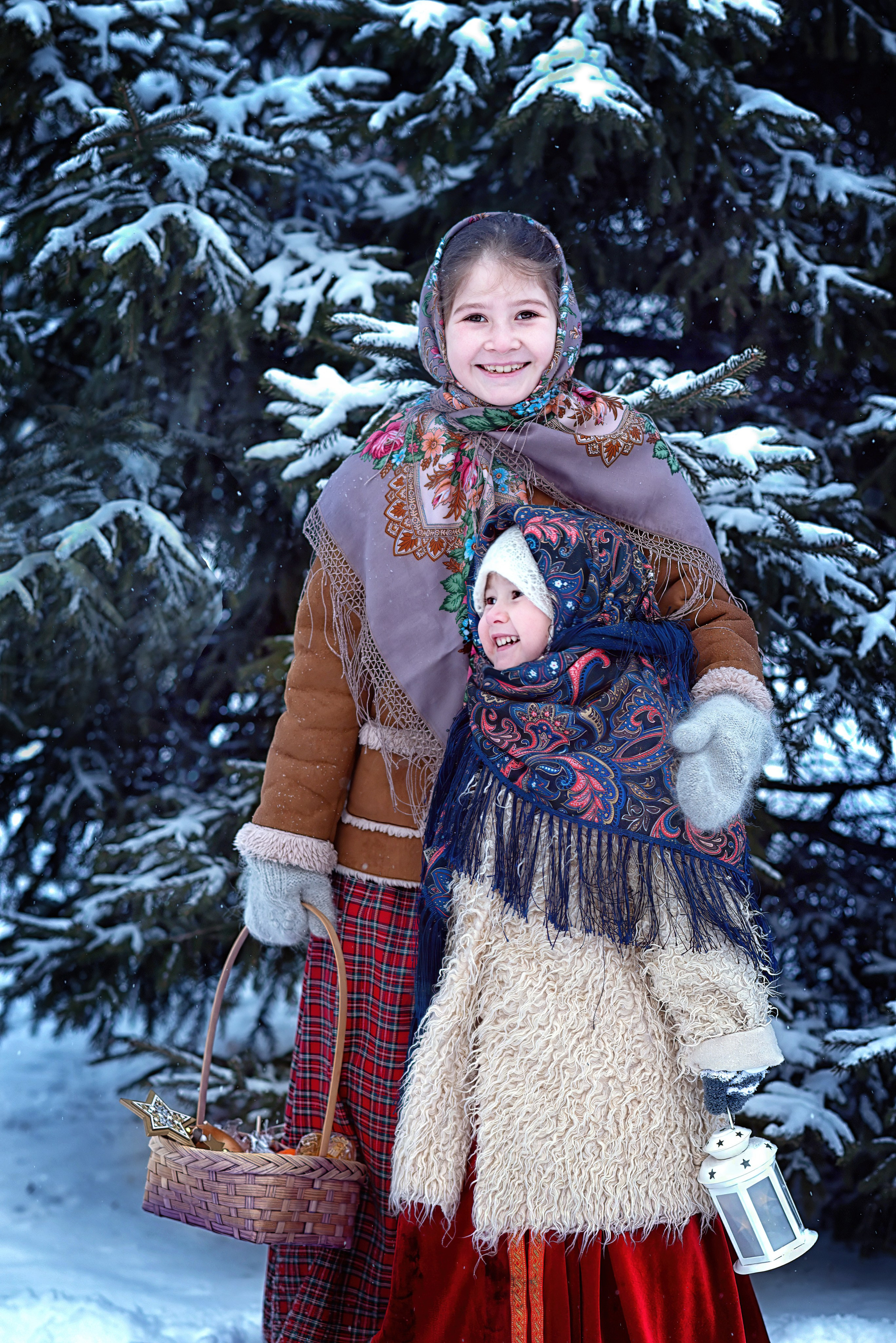 Колядки. Фотографы крещения/венчания  Красноярск Татьяна и Вячеслав Переваловы
