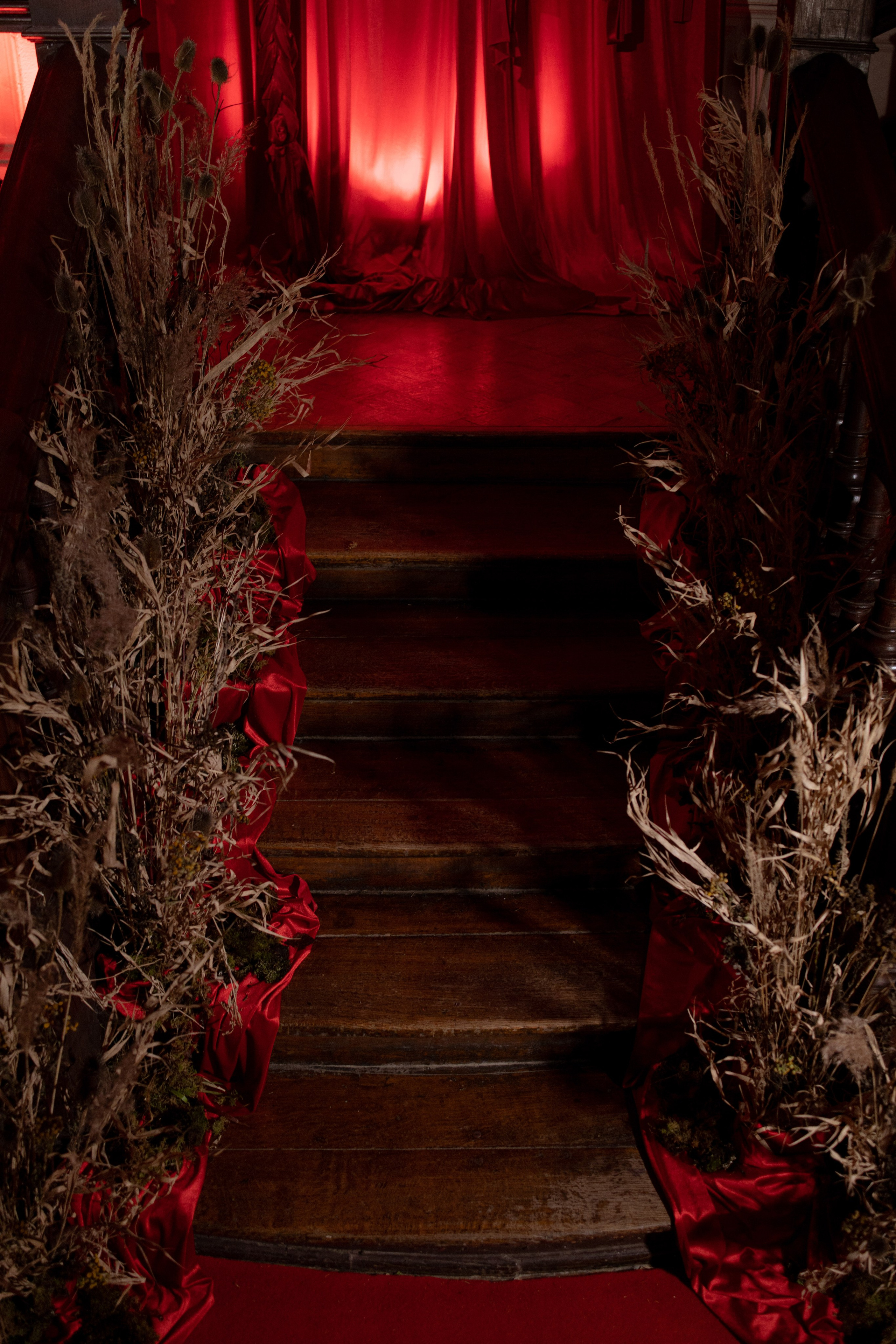 Новогодний корпоратив в фольклорном стиле. Особняк Лемана. Оформление свадеб, декор свадеб Вера Маркова, Москва