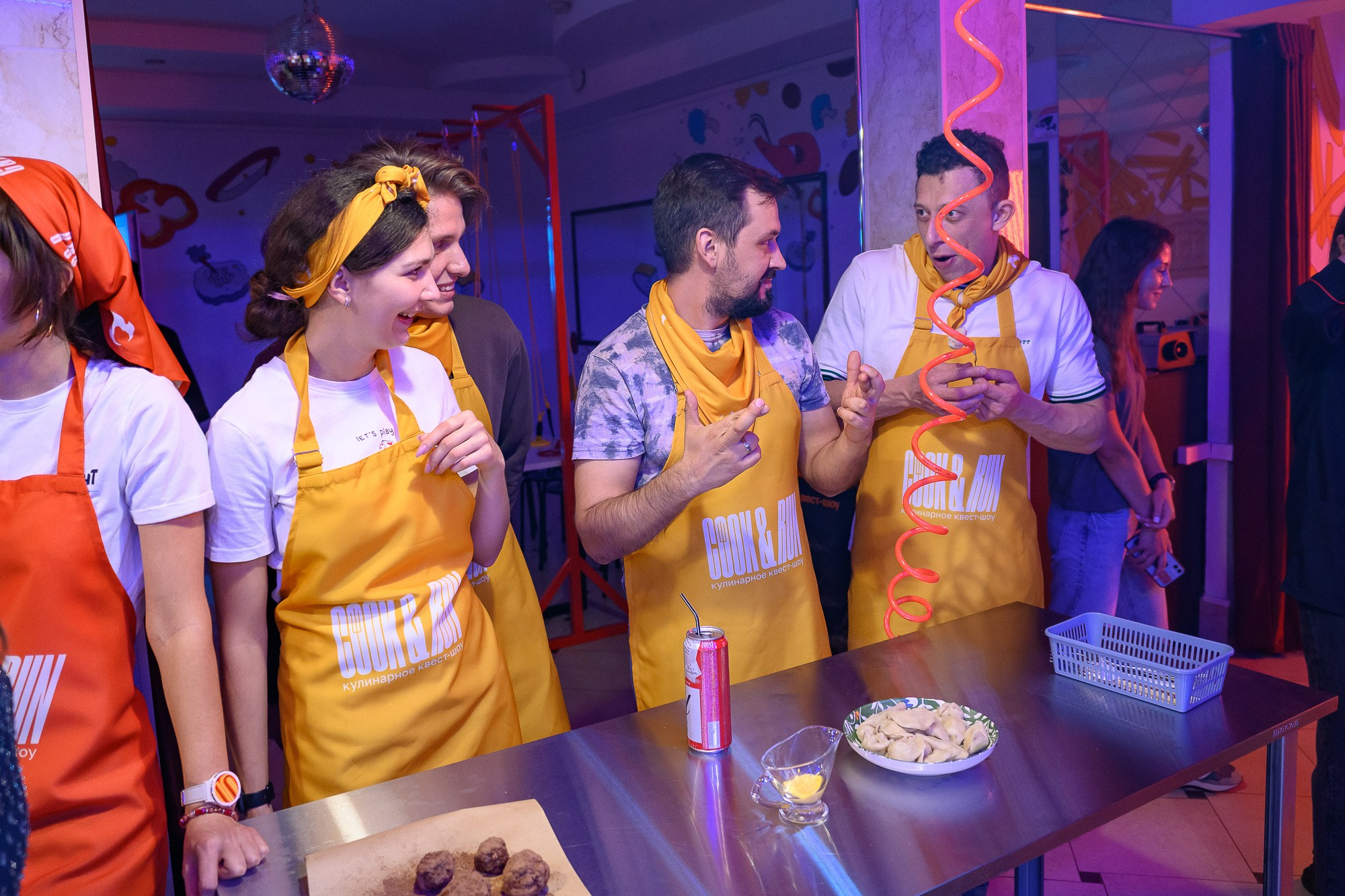 Кулинарный квест-шоу CooknRun. Фотограф Александр Данилов