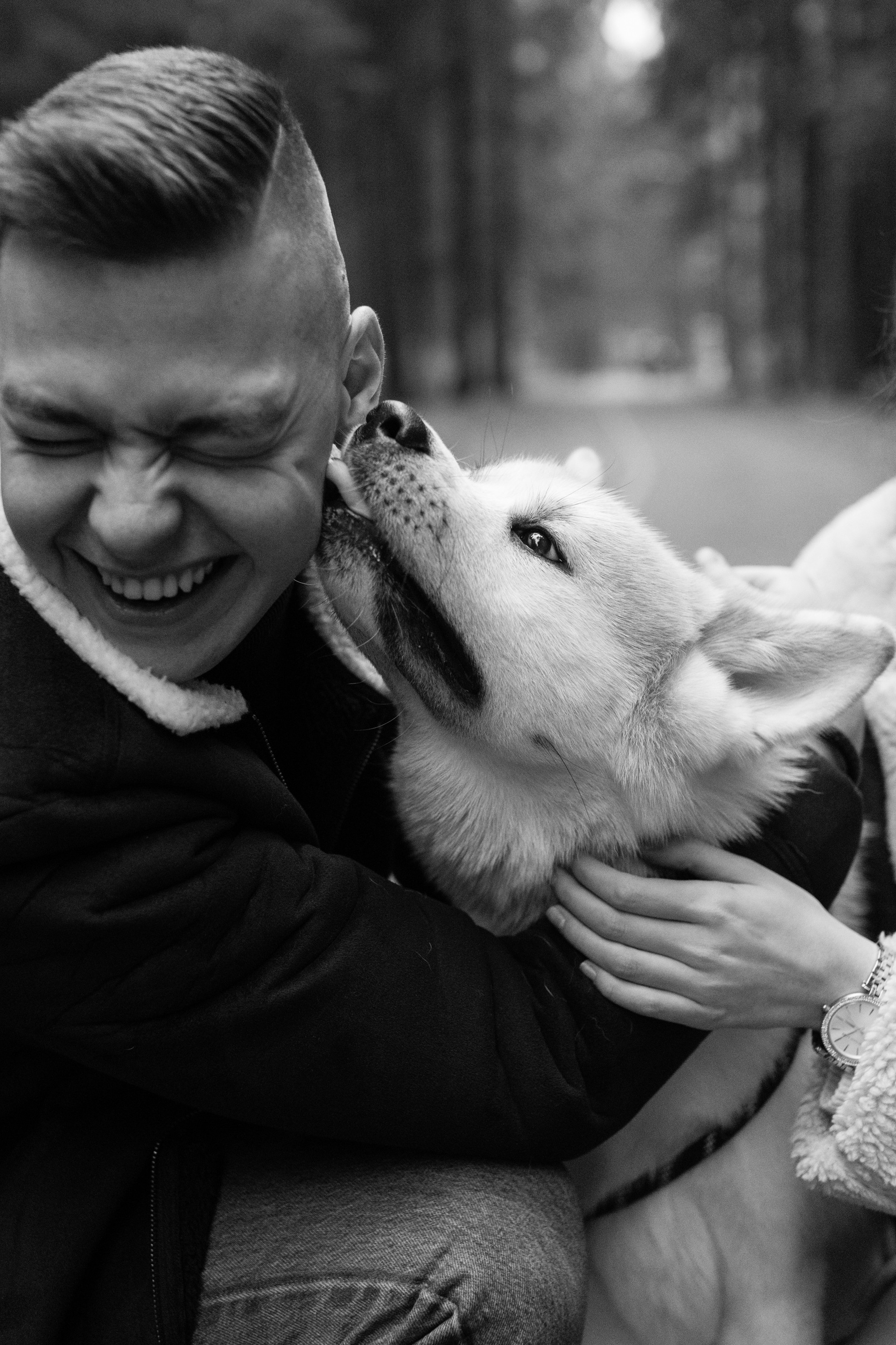 Ди, Максим и плюшка. Фотограф Сергиев Посад Москва Хованская Екатерина