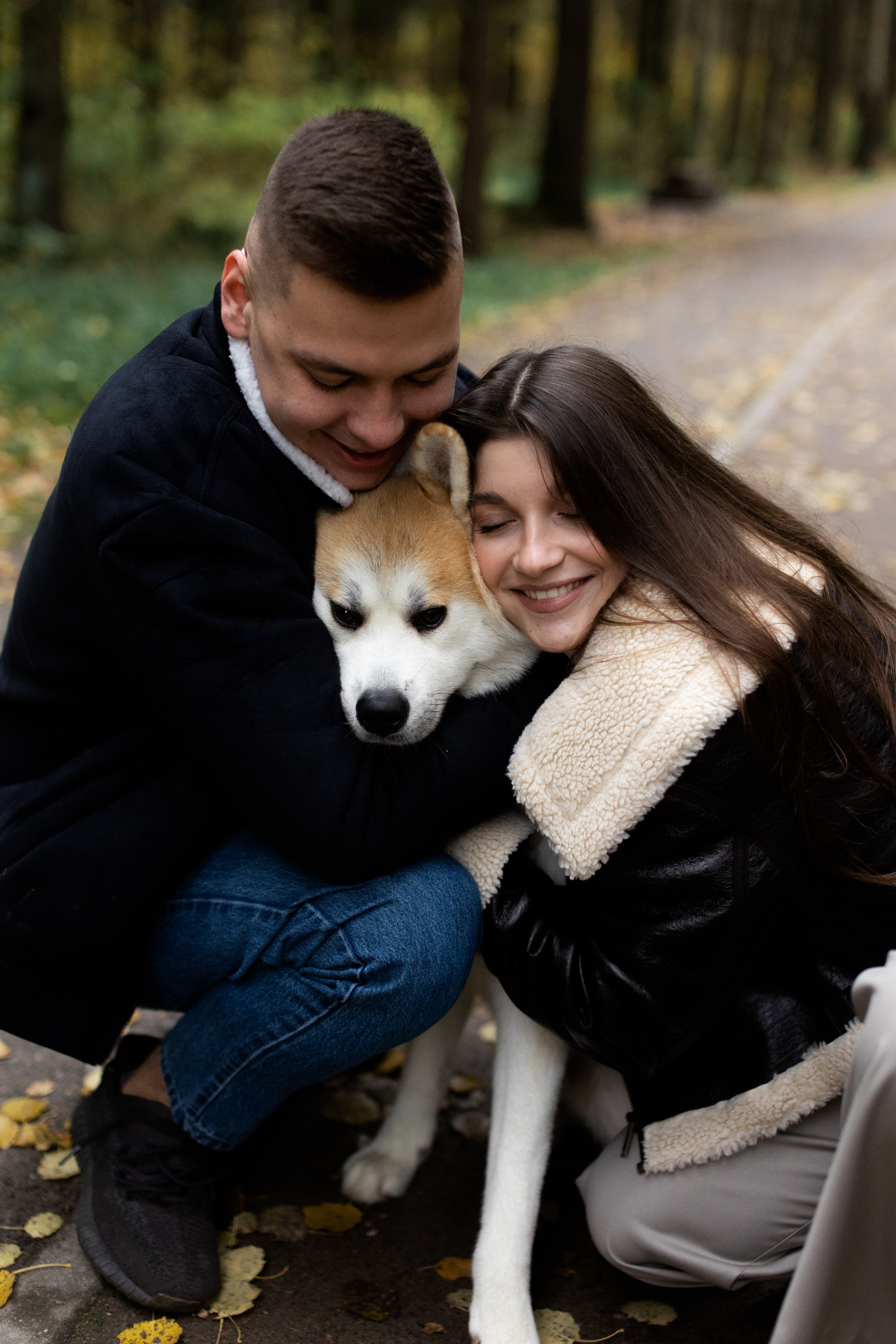 Ди, Максим и плюшка. Фотограф Сергиев Посад Москва Хованская Екатерина
