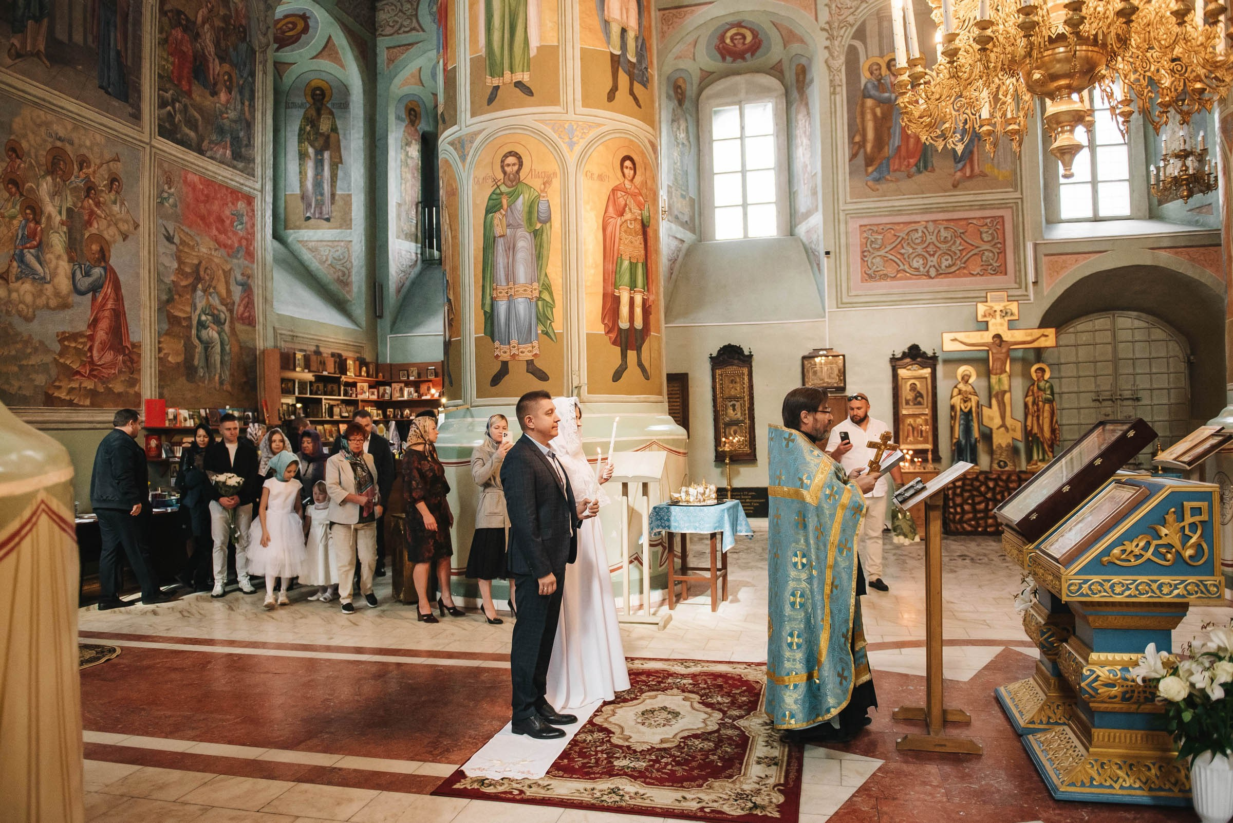 Венчание. Семейный и свадебный фотограф Алёна Морозова Коломна