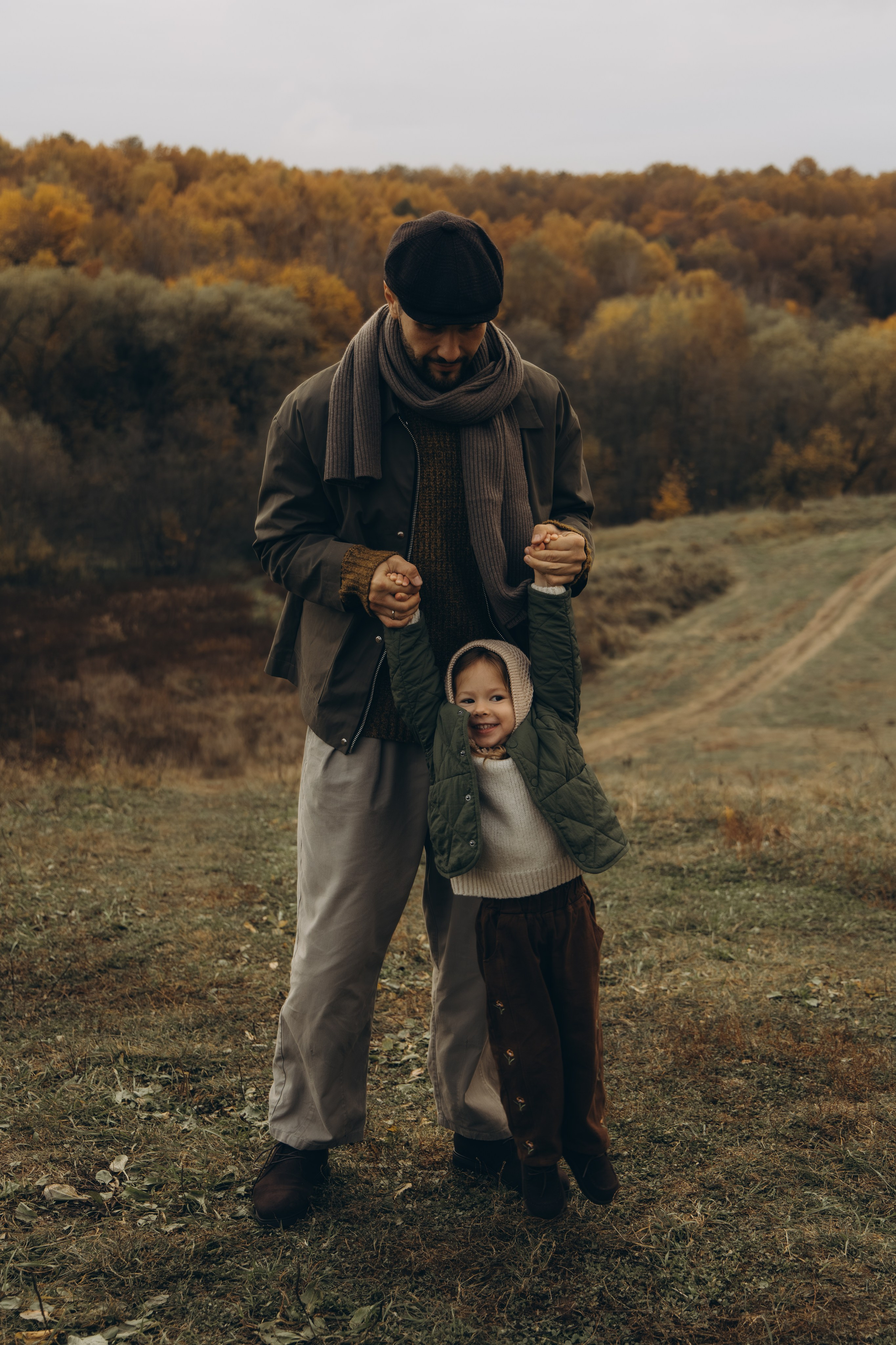 Теплая осенняя история. Семейный фотограф в Москве Лоншакова Кристина