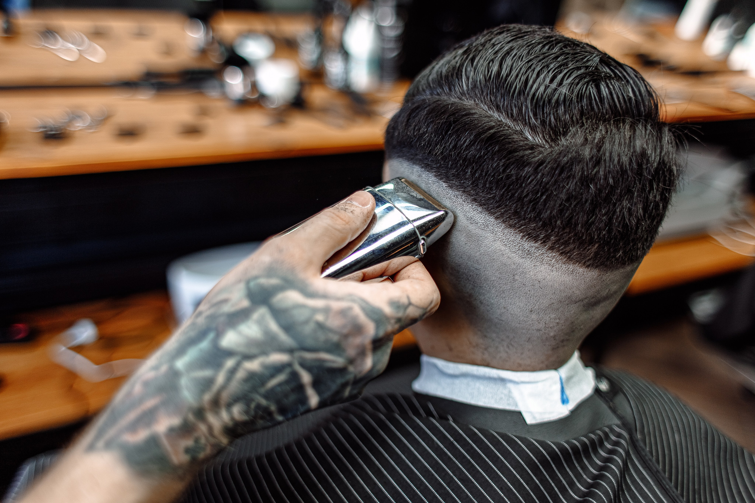 Съёмка барбершопа в Нижнем Новгороде.