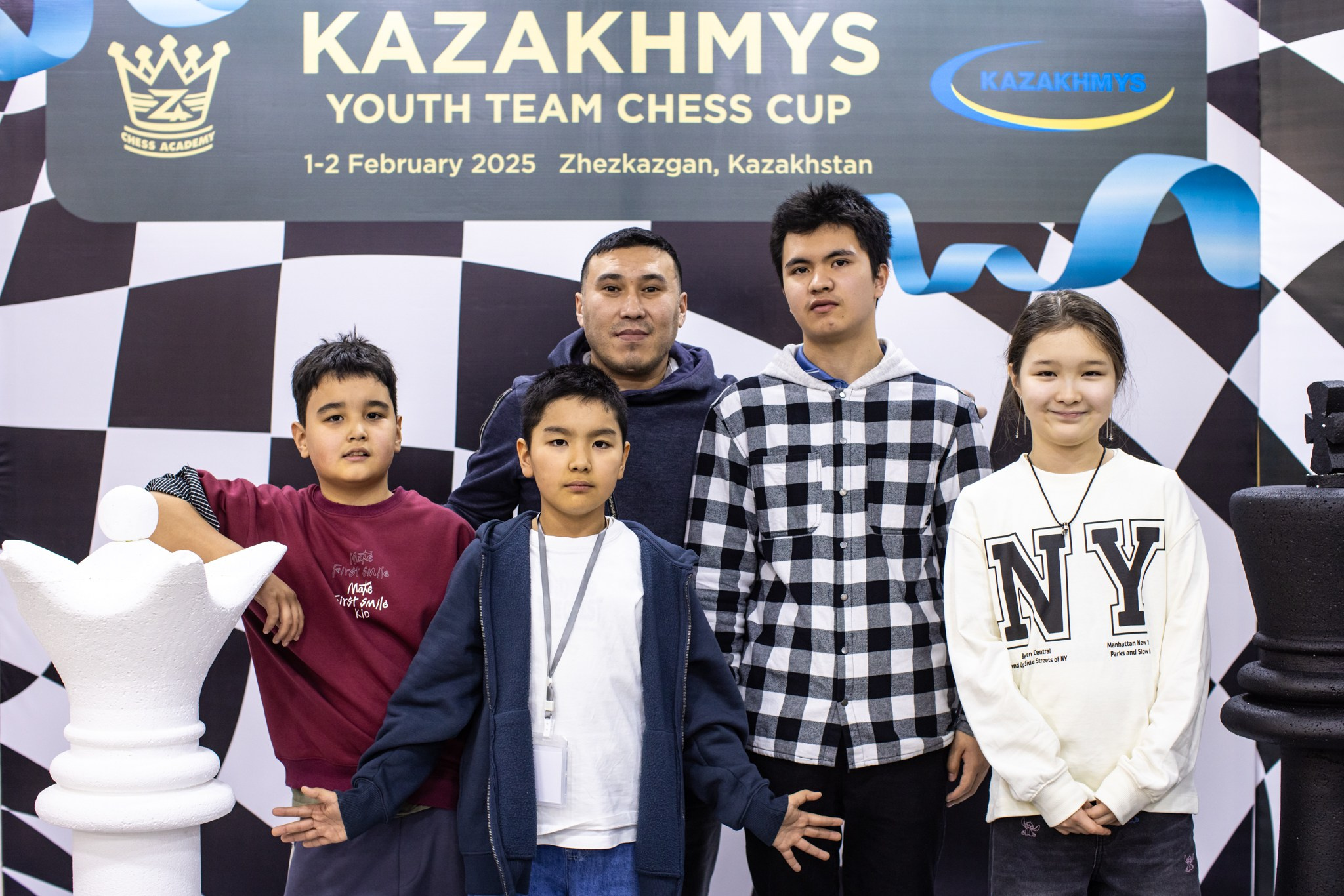 2025.02.02 KAZAKHMYS Youth Team Chess CUP 2025 — Day2_Teams. Фотограф Анна Штурман (репортажная съёмка любых событий и мероприятий) Anna Shtourman photographer