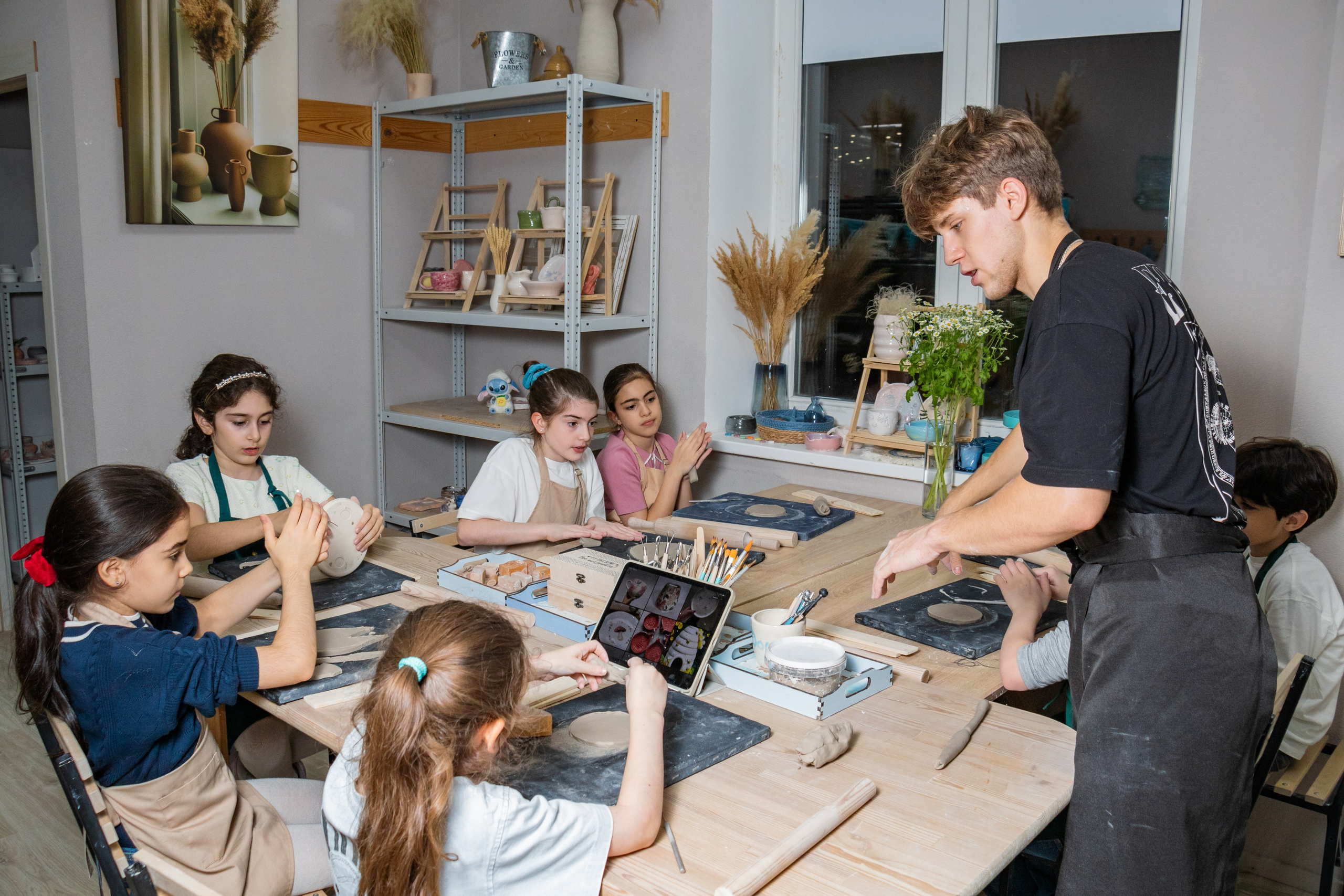 Мастер-класс. Гончарная мастерская. Портретный и репортажный фотограф