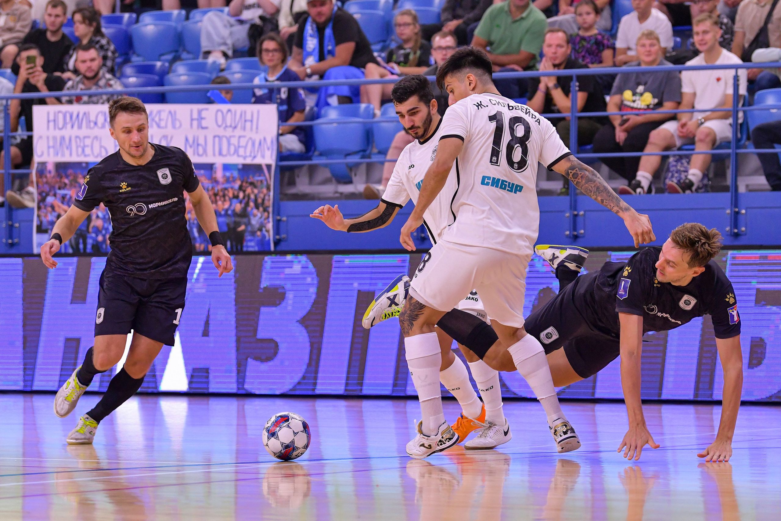 Winline Суперкубок России по футзалу 2024/25 МФК «Норильский никель» vs МФК «Тюмень». Полуфинал 24.08.2024 ВА «Динамо», г. Москва. Свой взгляд через объектив