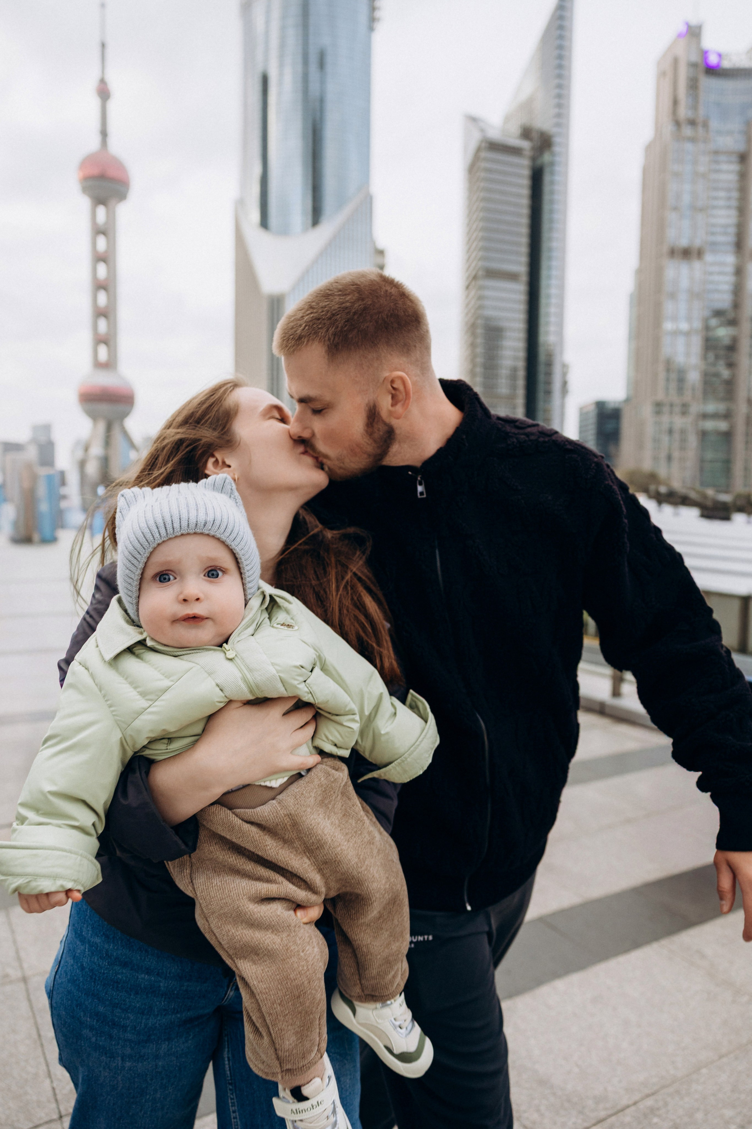 Прогулки по городу. Семейный фотограф в городе Шанхай | Акулова Наталья