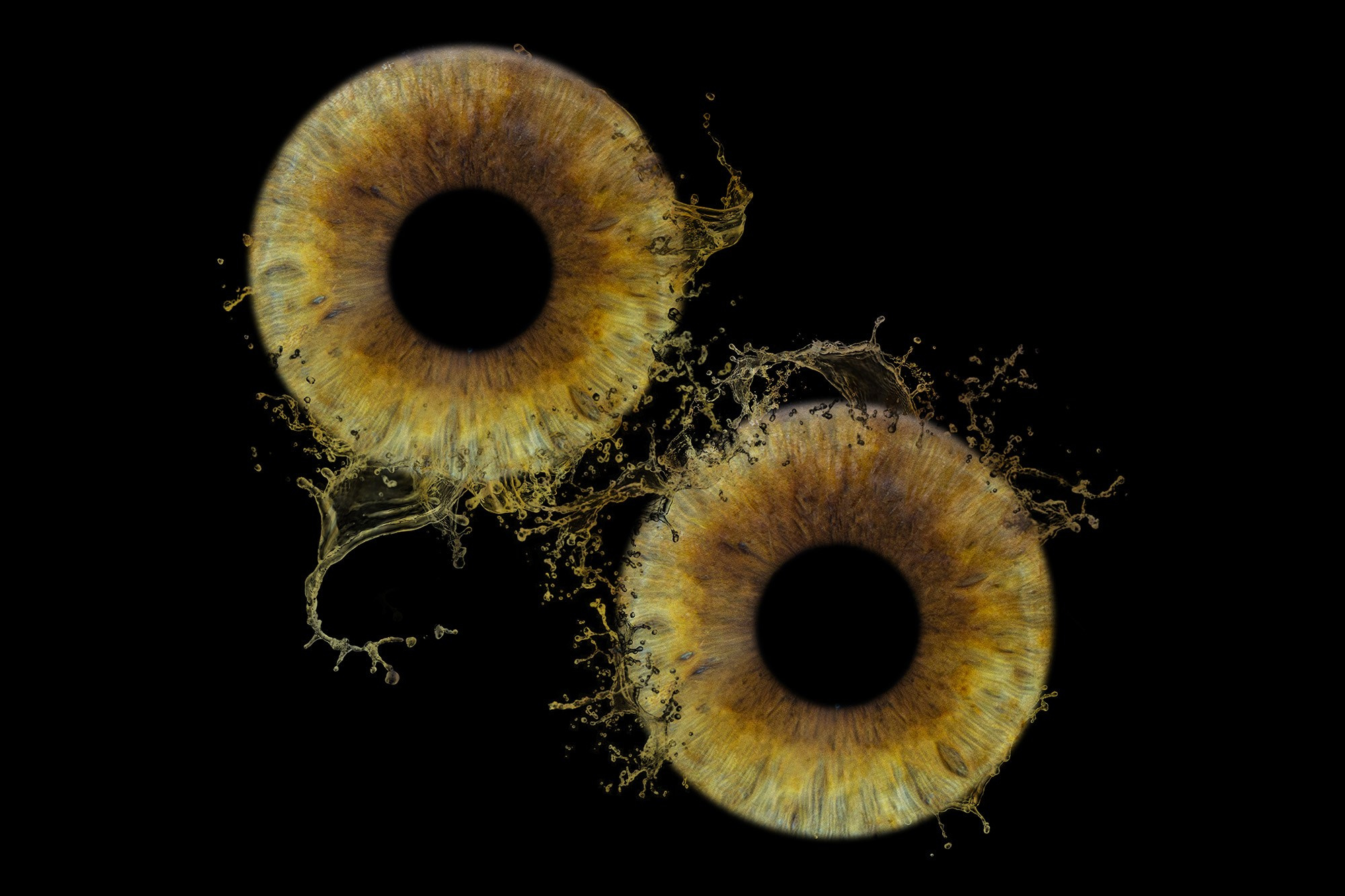 Примеры фото. Фото радужки глаза LOOK IN