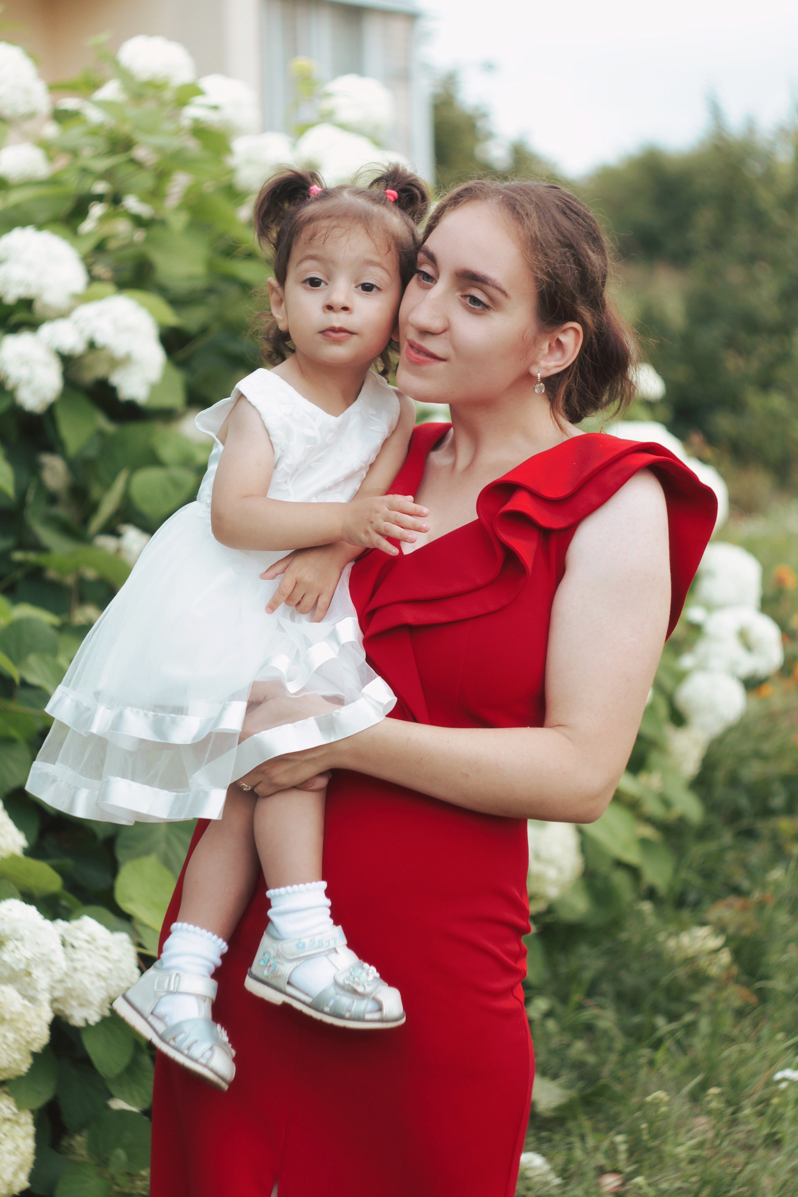 Катя и ее дочь. Photography Eva