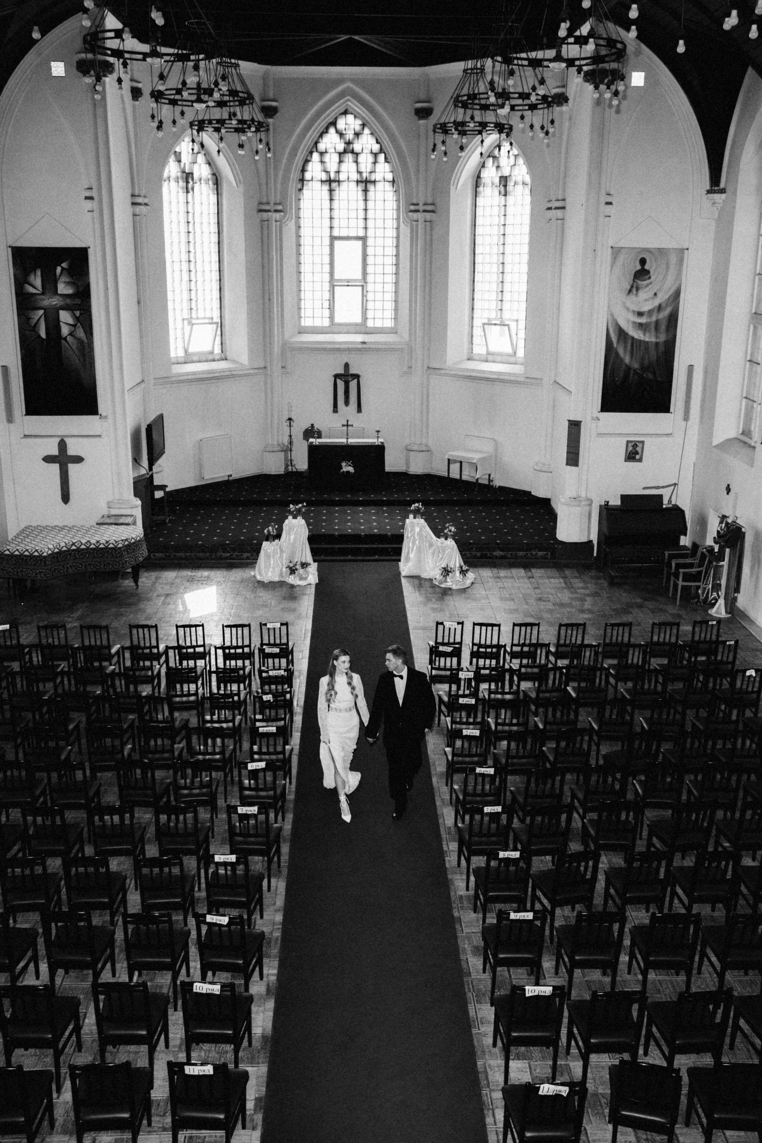 Даниил&Инна. Собор Андрея Англиканский. Фотограф текстиля в Москве Ольга Иванова