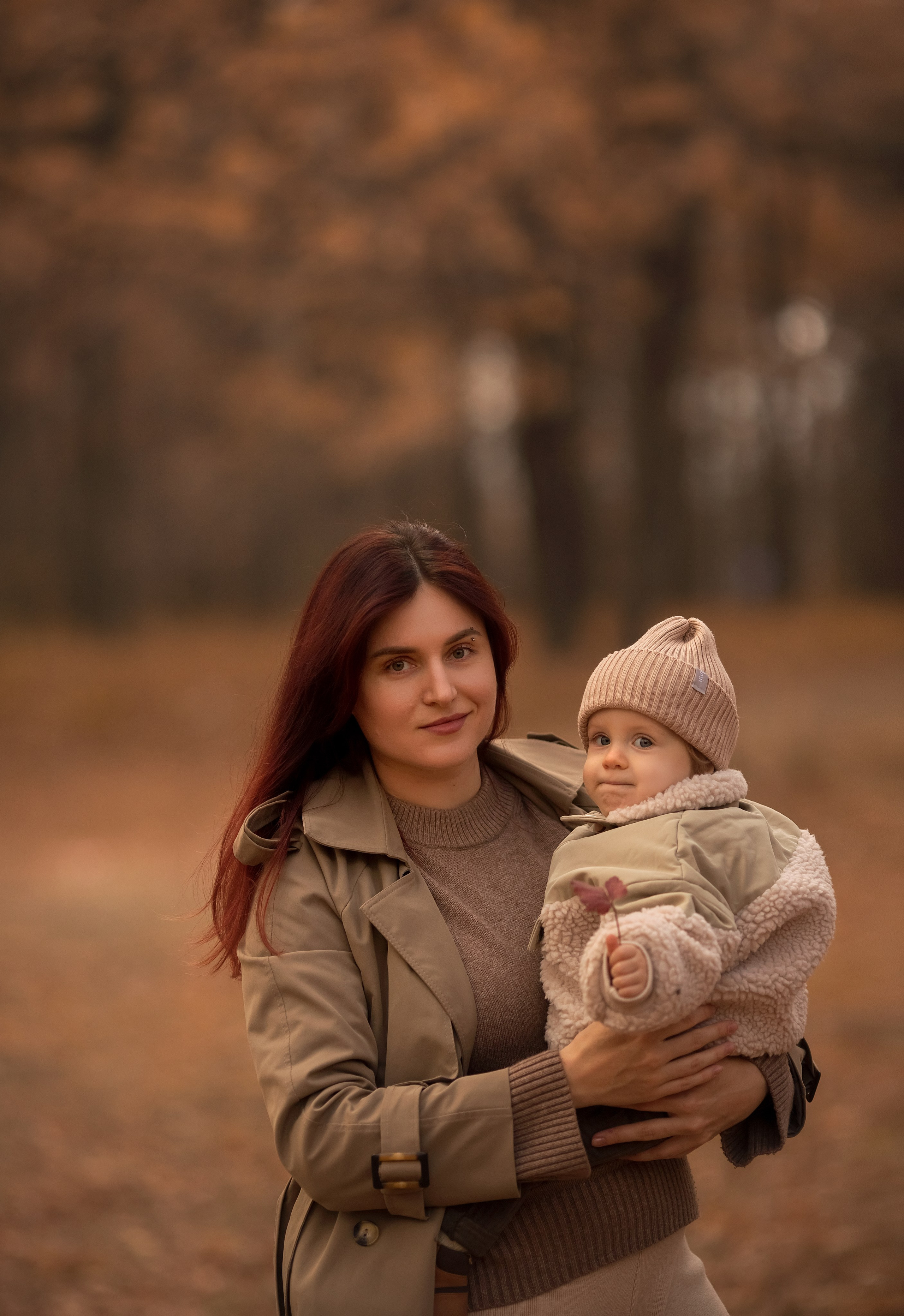 Осень в лесу. Семейный и детский фотограф в Саратове Полина Коткина