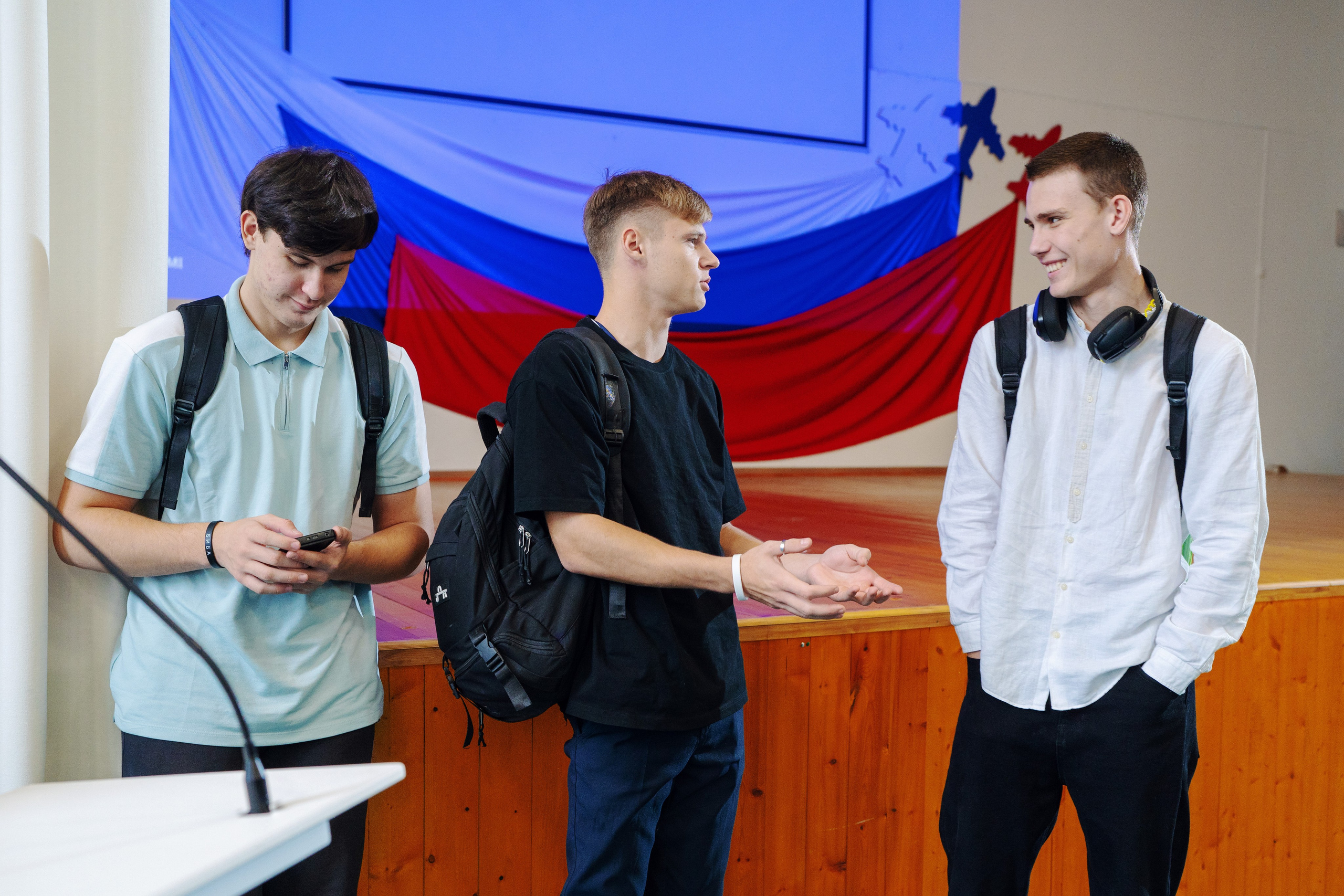 Лекция по киберспорту в школе № 2, п. Энем