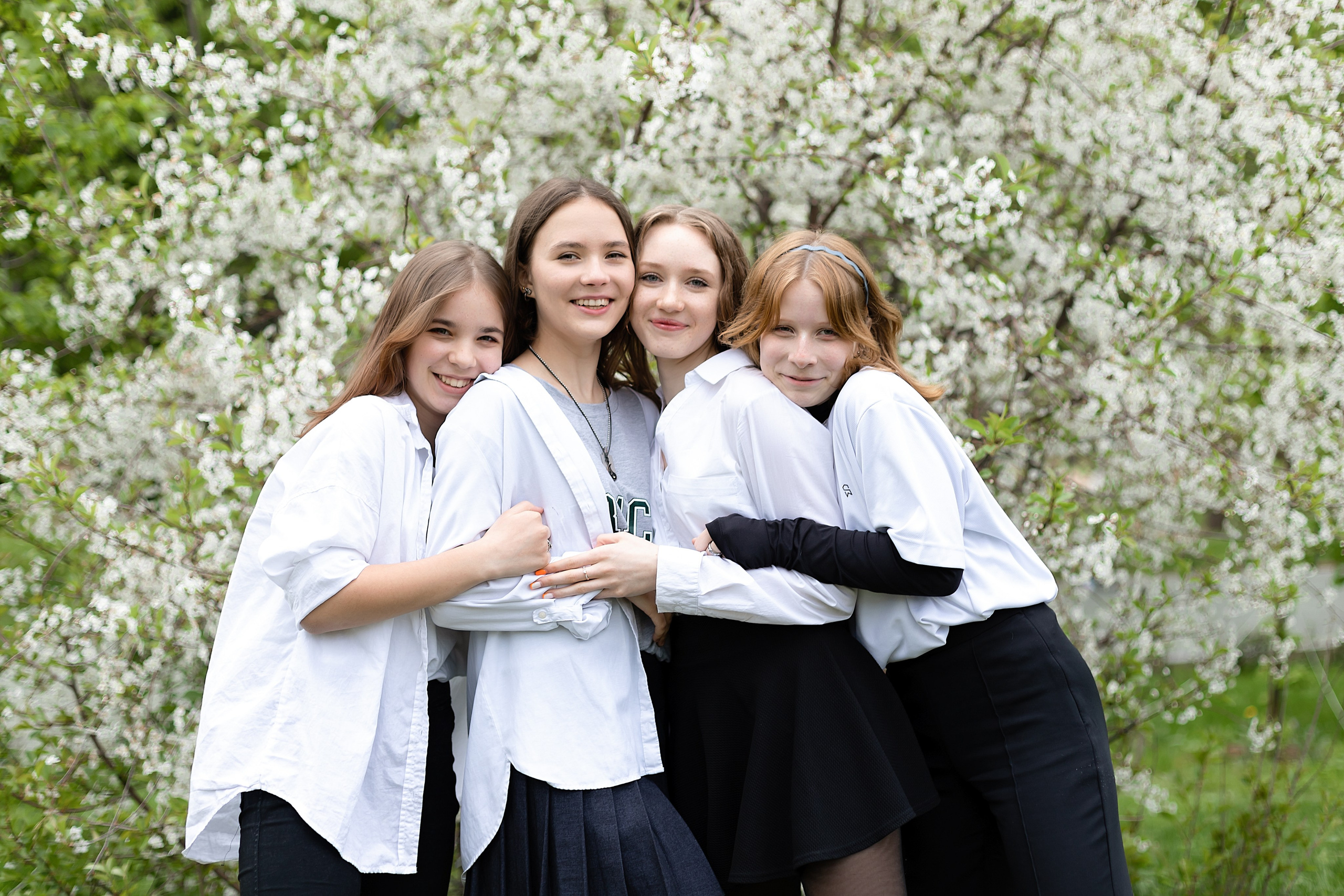 Съёмка в парке. Выпускные альбомы «Эврика» в Нижнем Новгороде