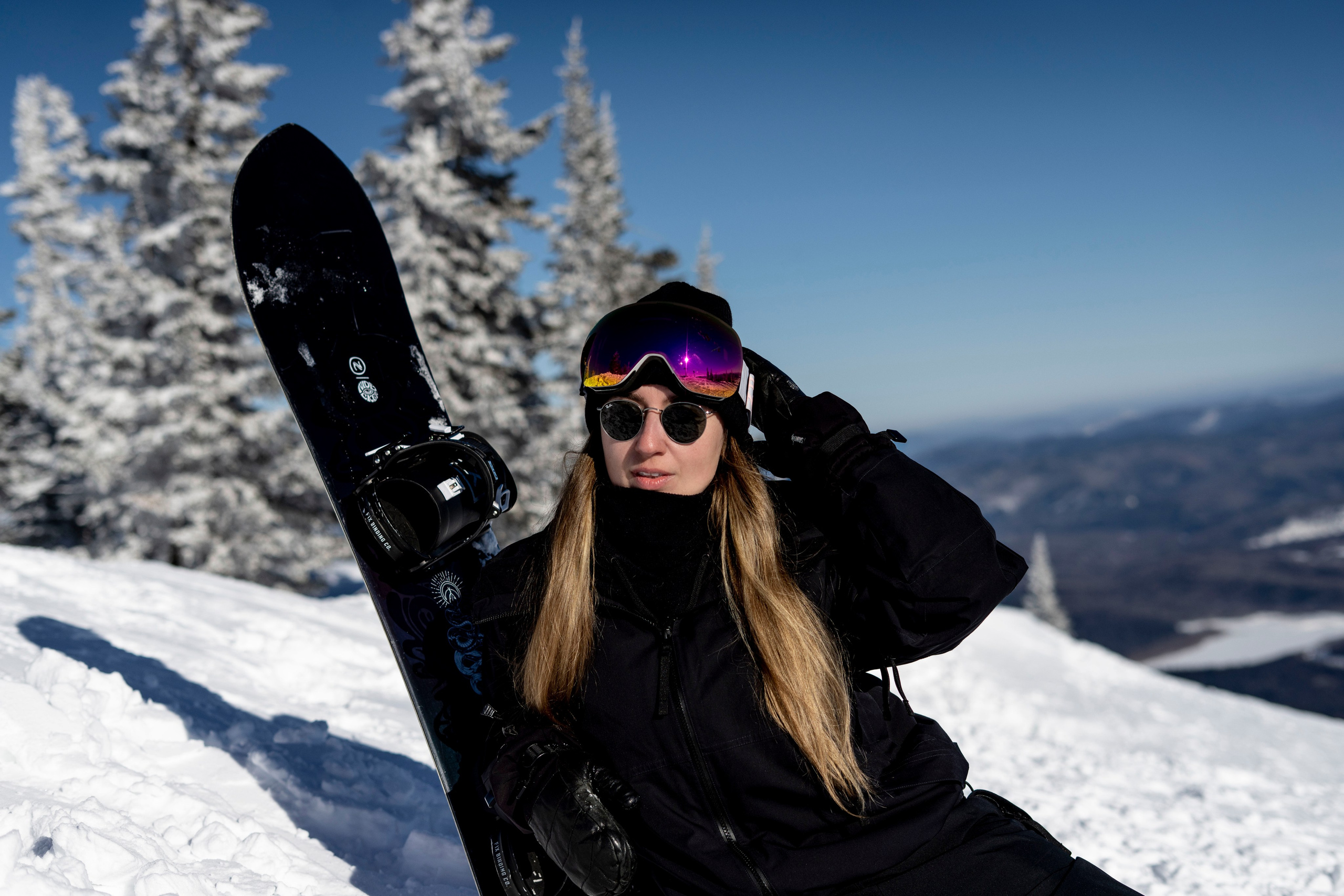 Фотосессия на вершине. Анастасия Паршукова — фотограф Шерегеш Новосибирск