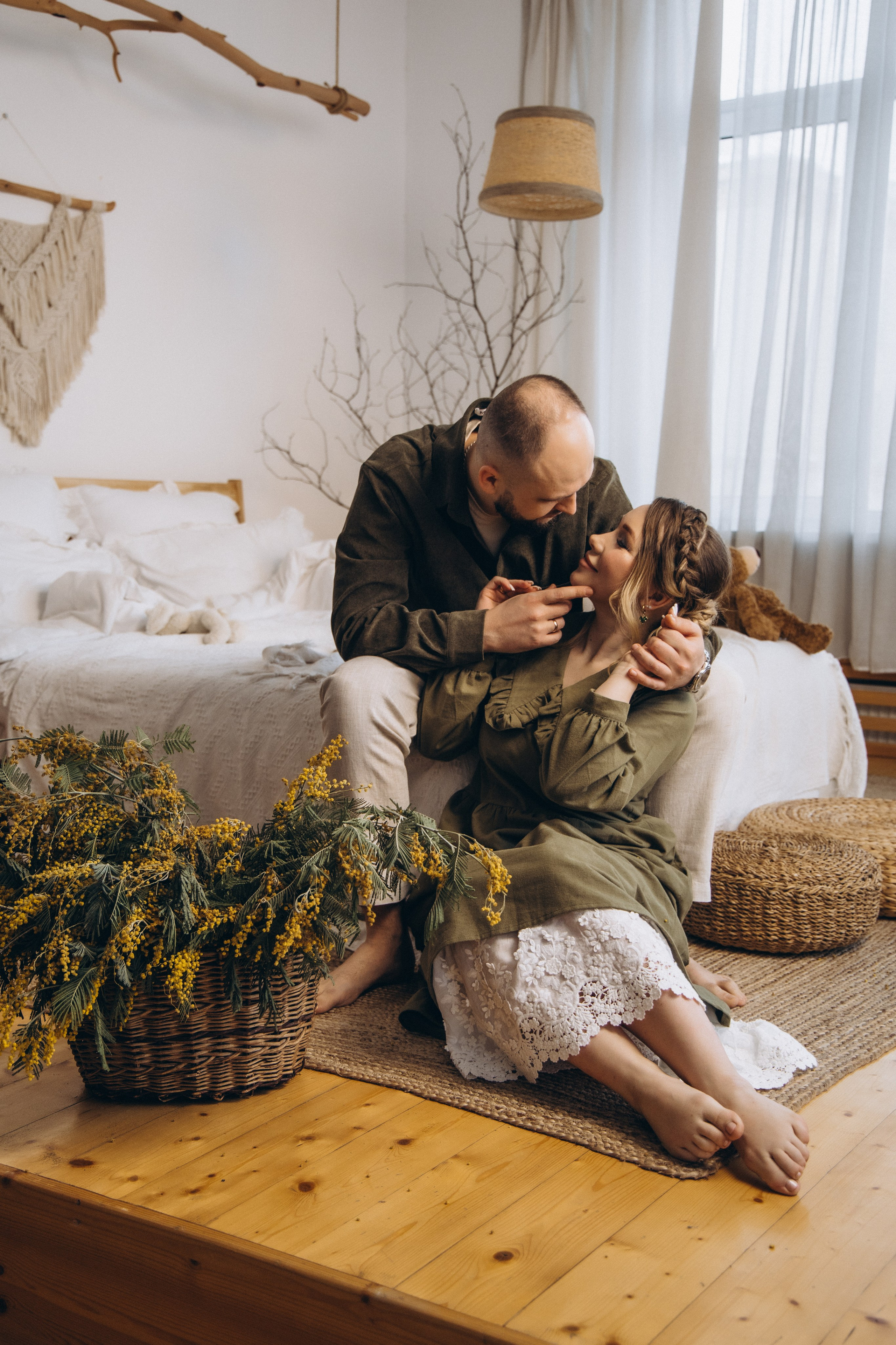 Юлия с семьёй