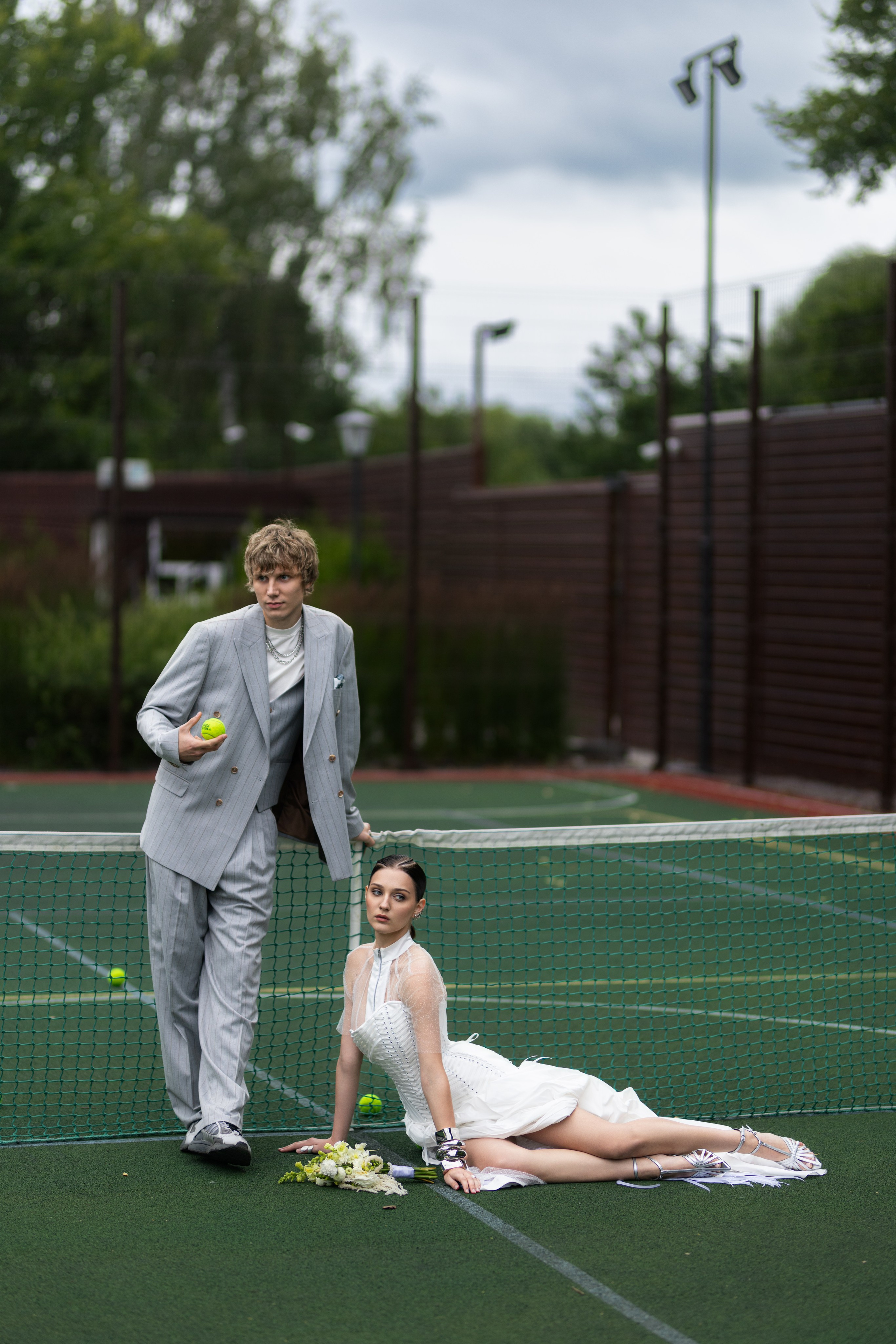Александр и Эля. Теннис и свадьба. Почему бы и нет?. Дмитрий Шульгин, портретный фотограф в Воронеже