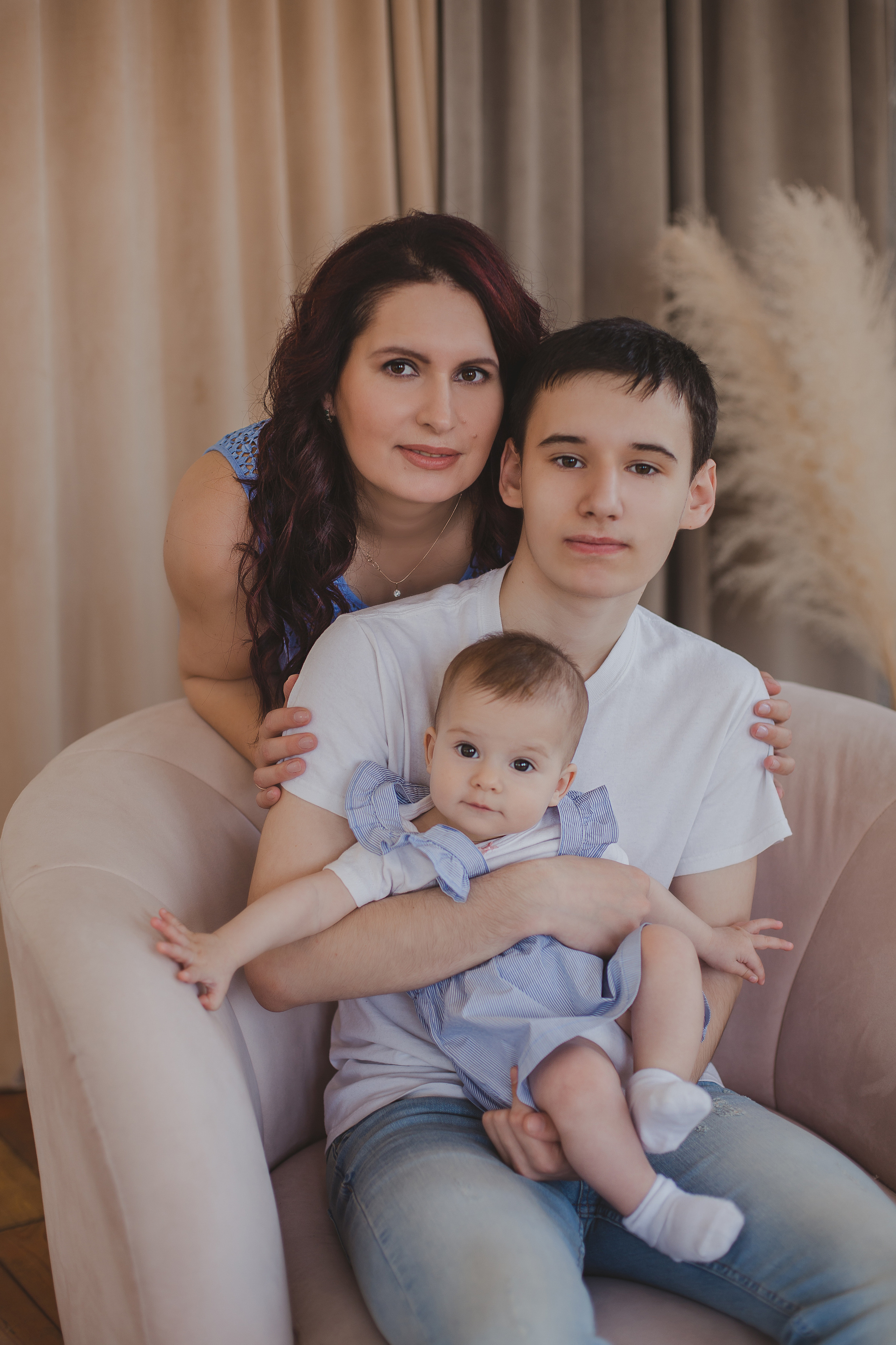 Алексей, Татьяна, Дима и Вероника. Семейный фотограф Николаева Ольга