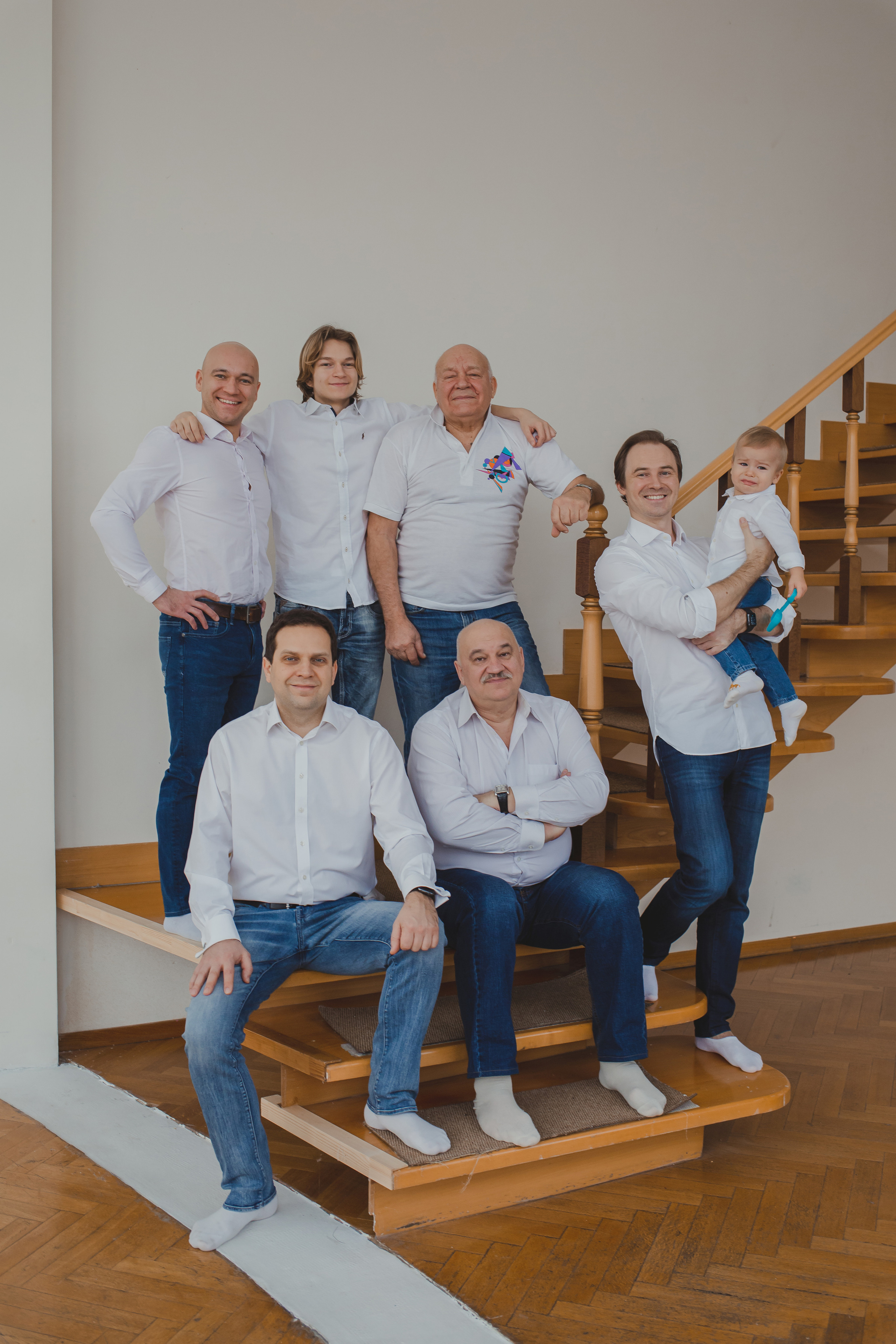 Большая семейная съемка. Семейный фотограф Николаева Ольга