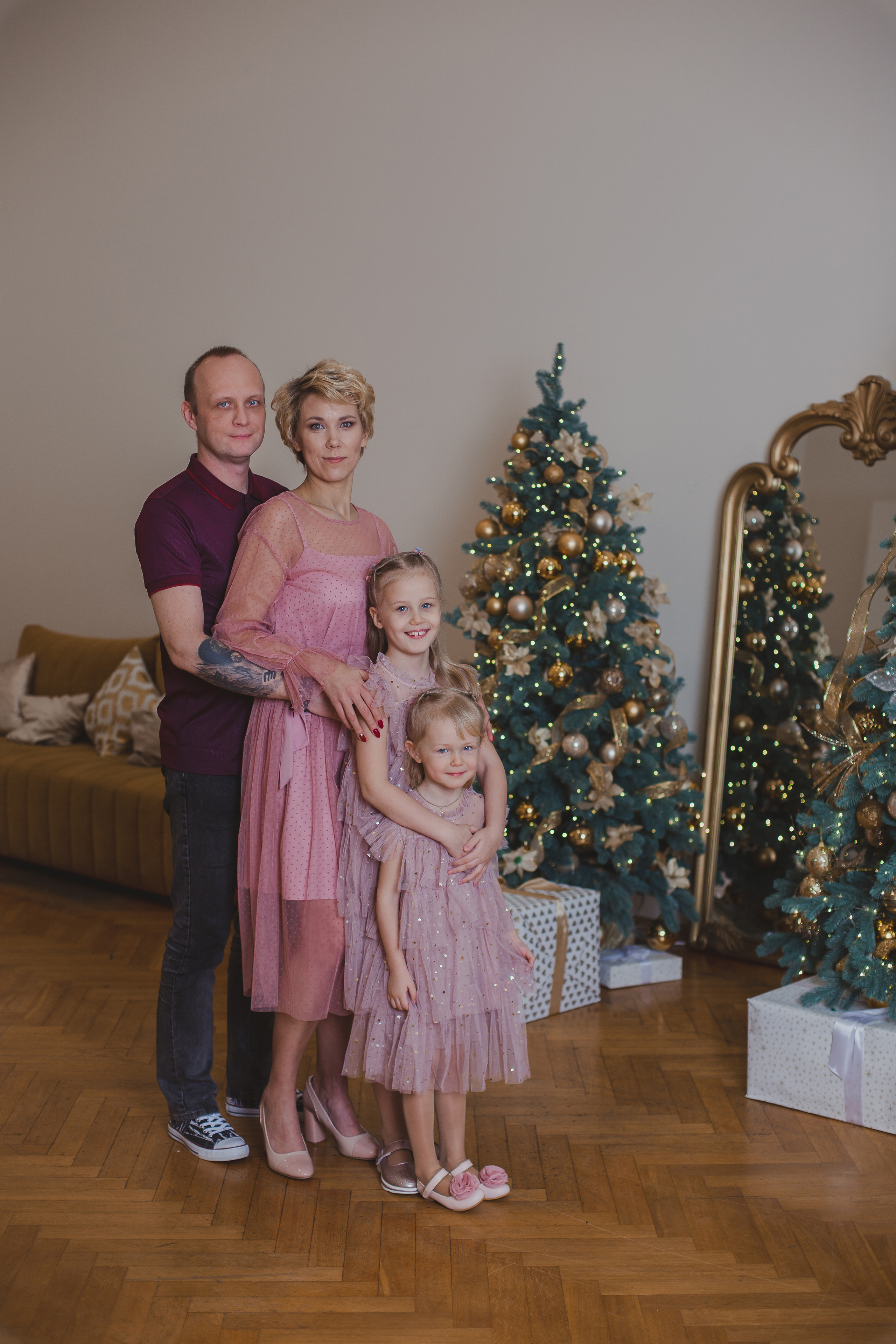 Саша, Маша, Ева, Кира. Семейный фотограф Николаева Ольга