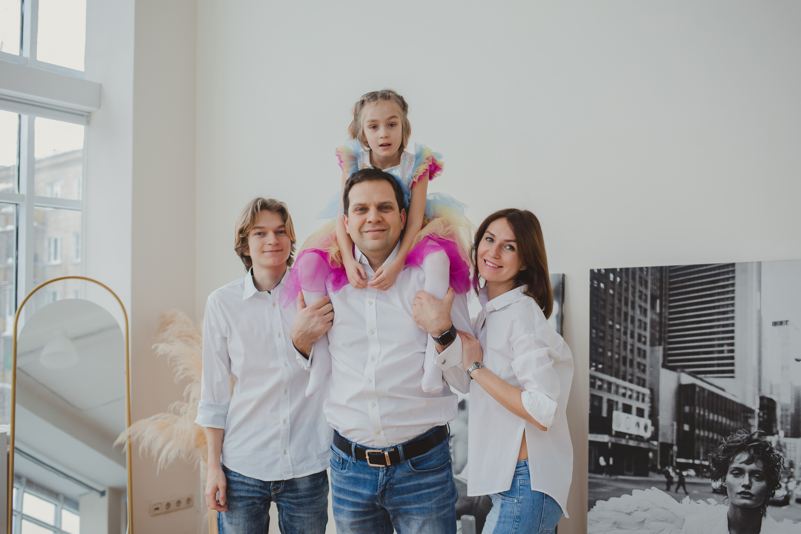 Большая семейная съемка. Семейный фотограф Николаева Ольга