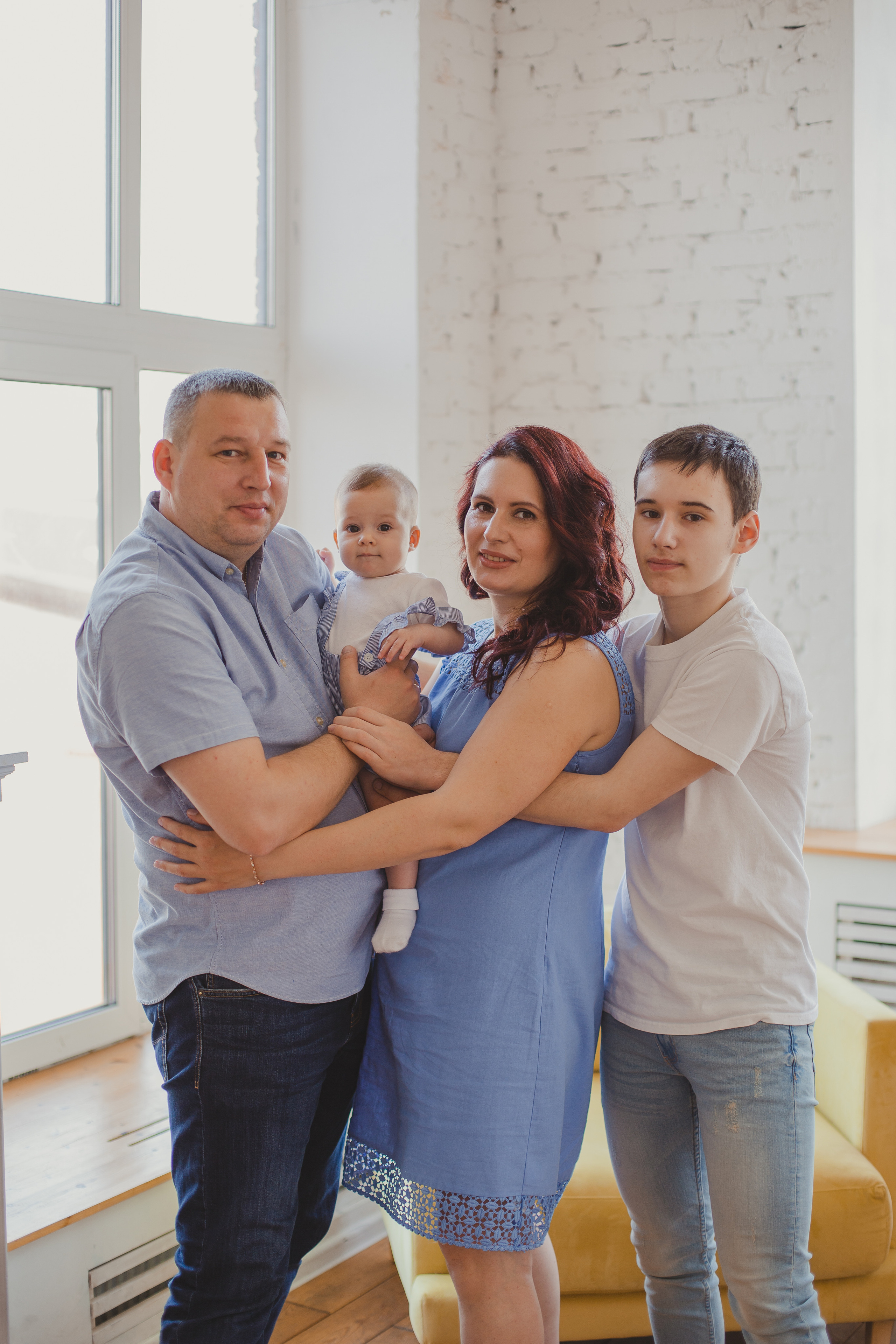 Алексей, Татьяна, Дима и Вероника. Семейный фотограф Николаева Ольга