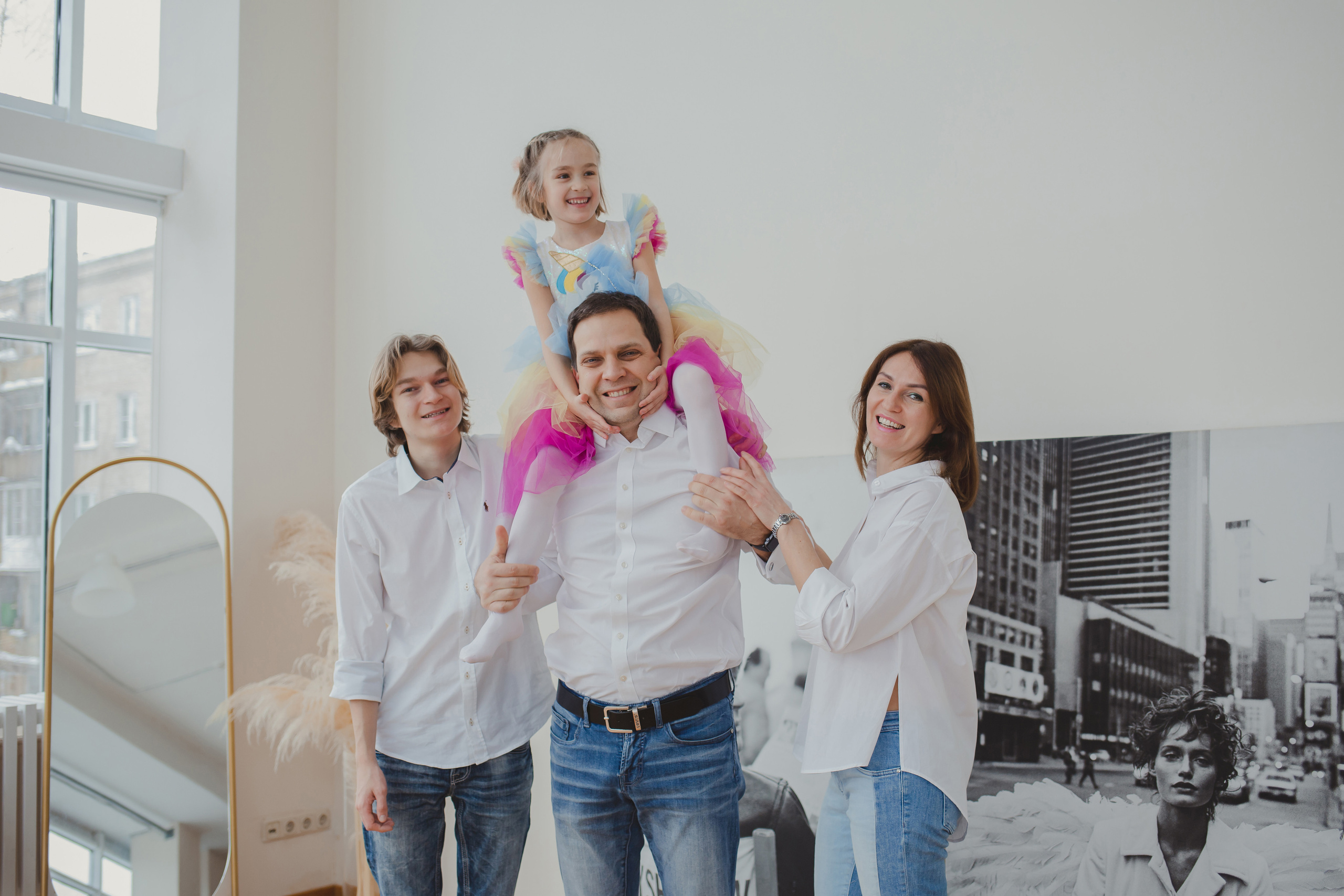 Большая семейная съемка. Семейный фотограф Николаева Ольга