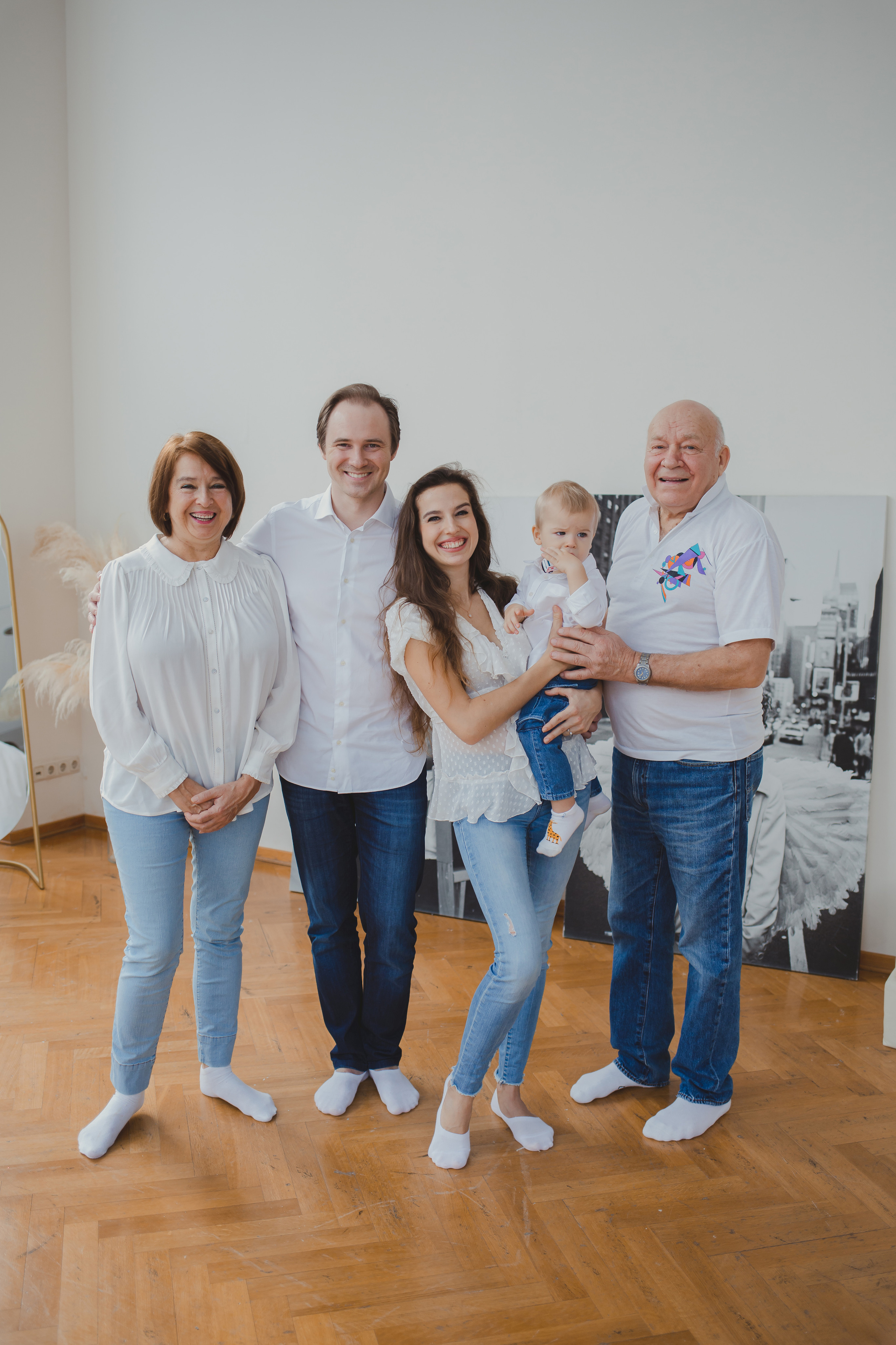 Большая семейная съемка. Семейный фотограф Николаева Ольга