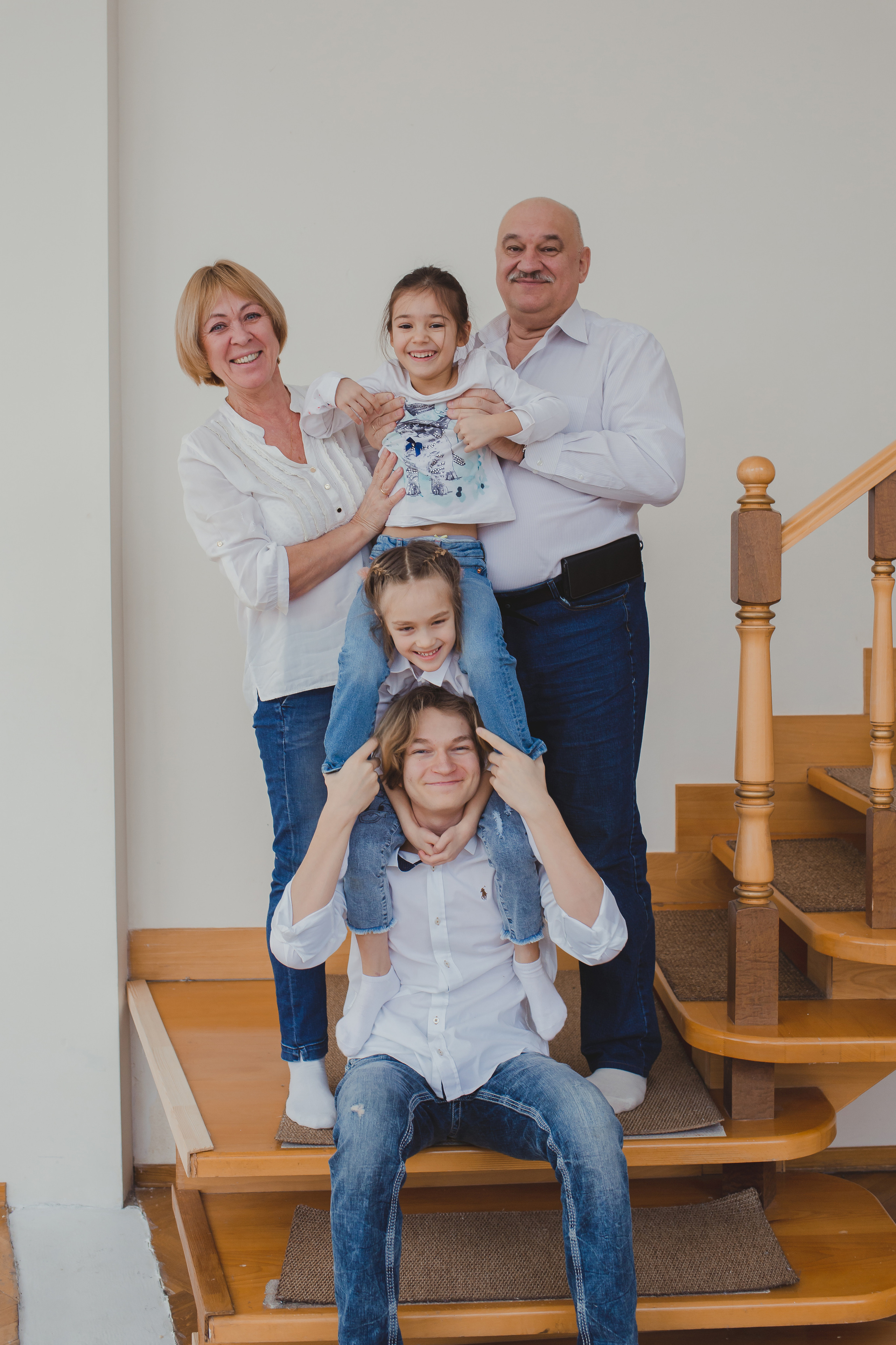 Большая семейная съемка. Семейный фотограф Николаева Ольга