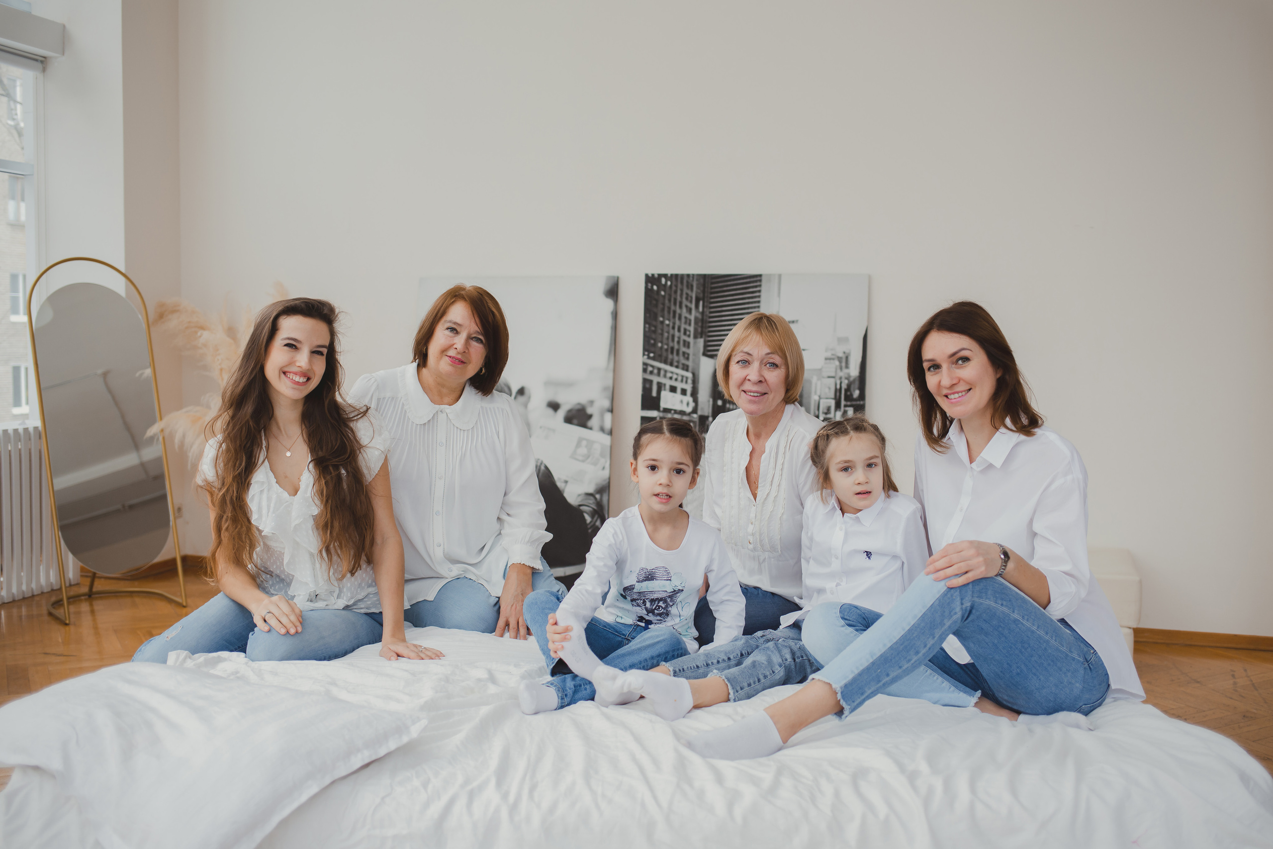 Большая семейная съемка. Семейный фотограф Николаева Ольга