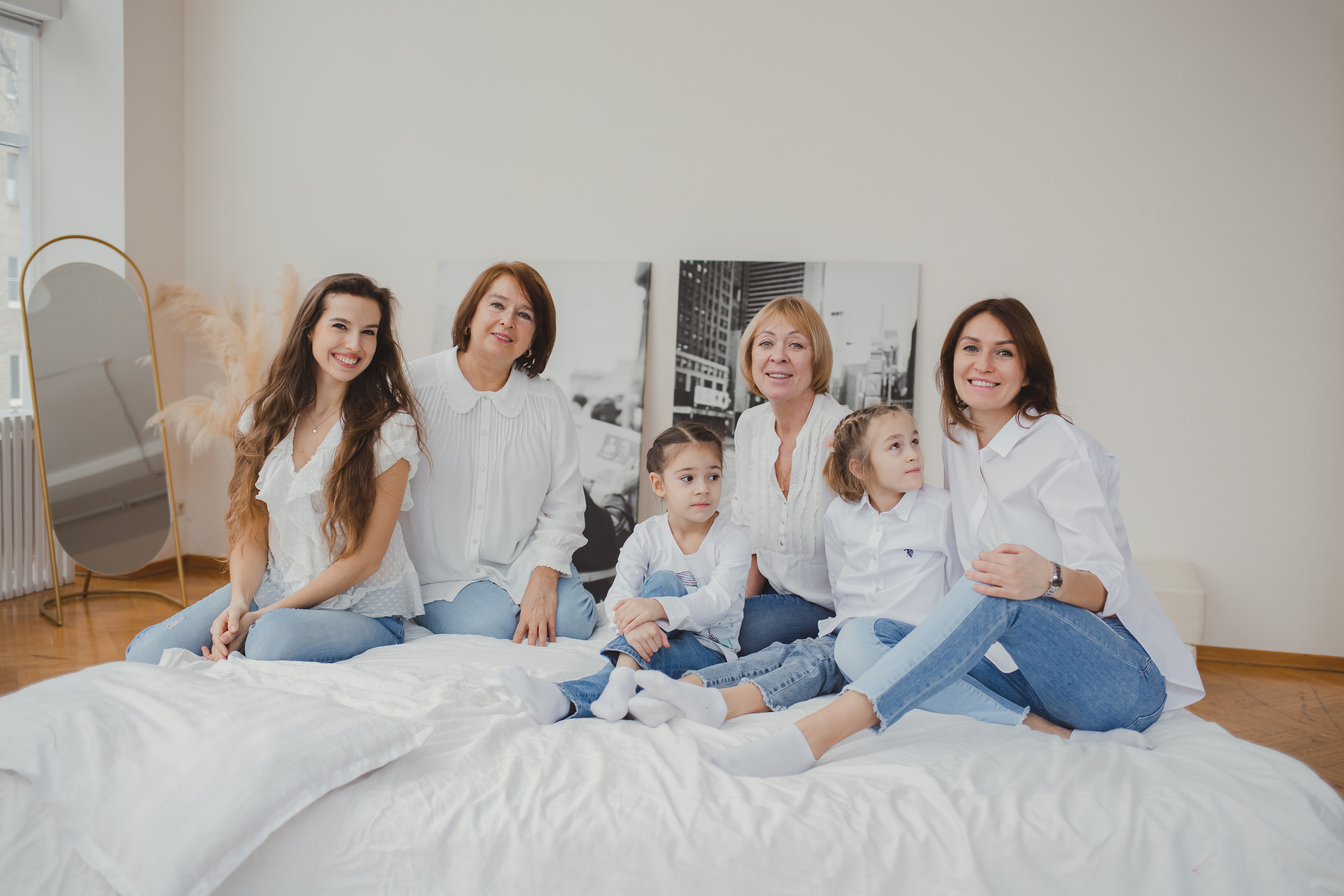 Большая семейная съемка. Семейный фотограф Николаева Ольга