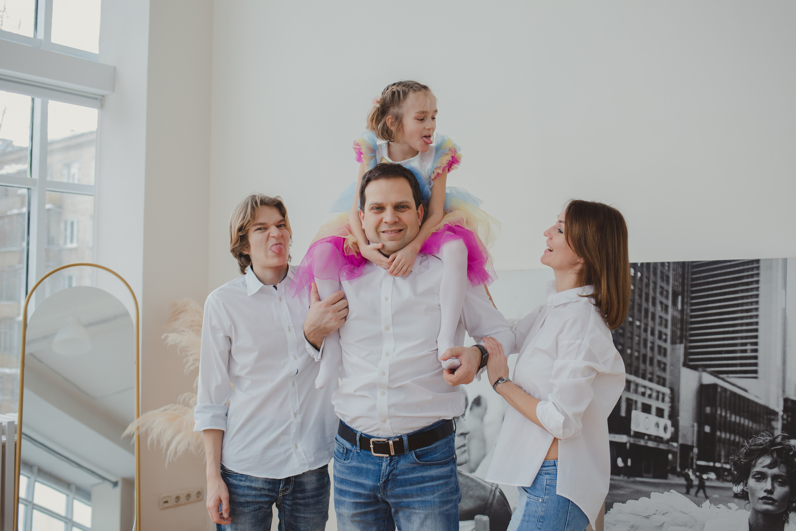 Большая семейная съемка. Семейный фотограф Николаева Ольга