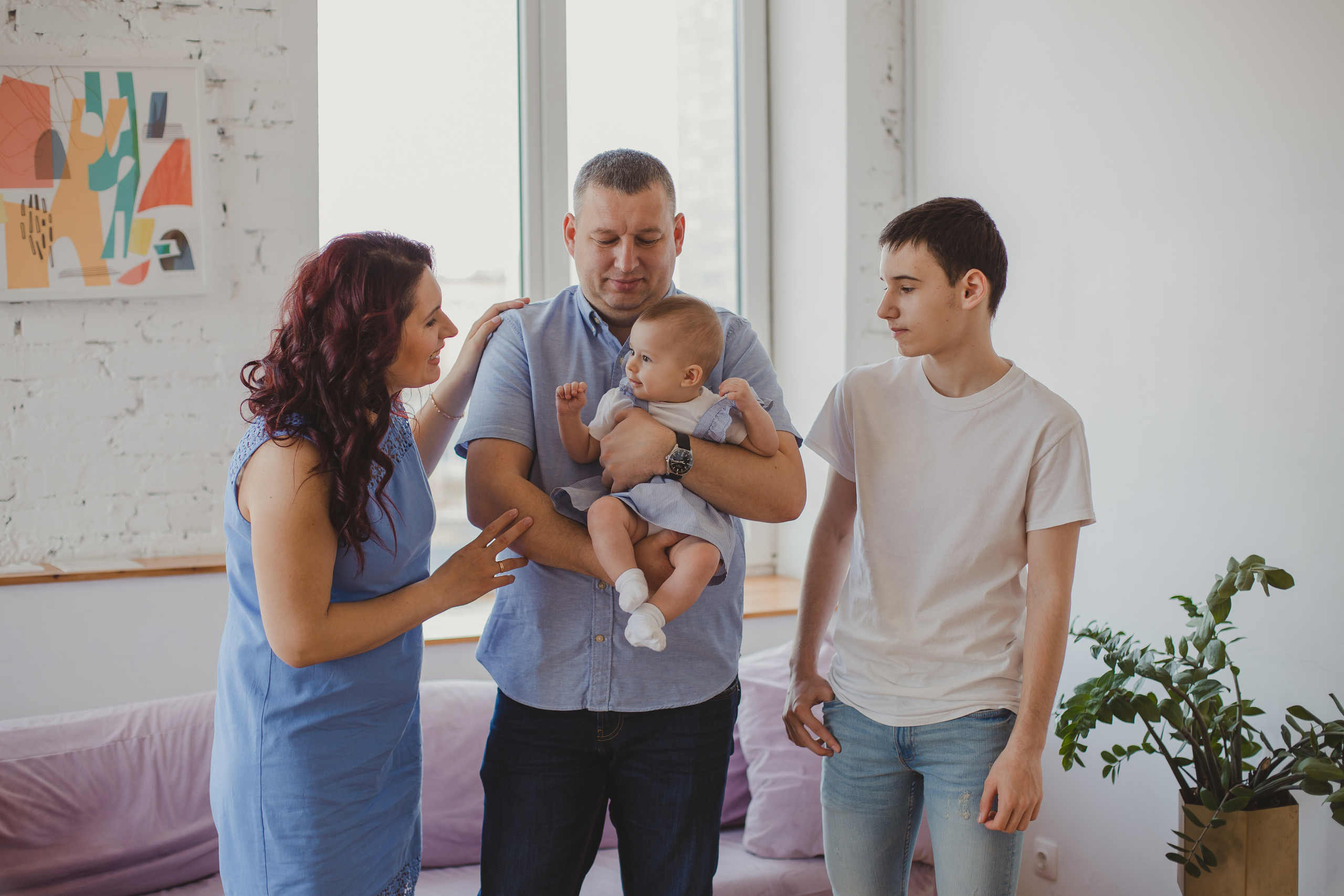 Алексей, Татьяна, Дима и Вероника. Семейный фотограф Николаева Ольга