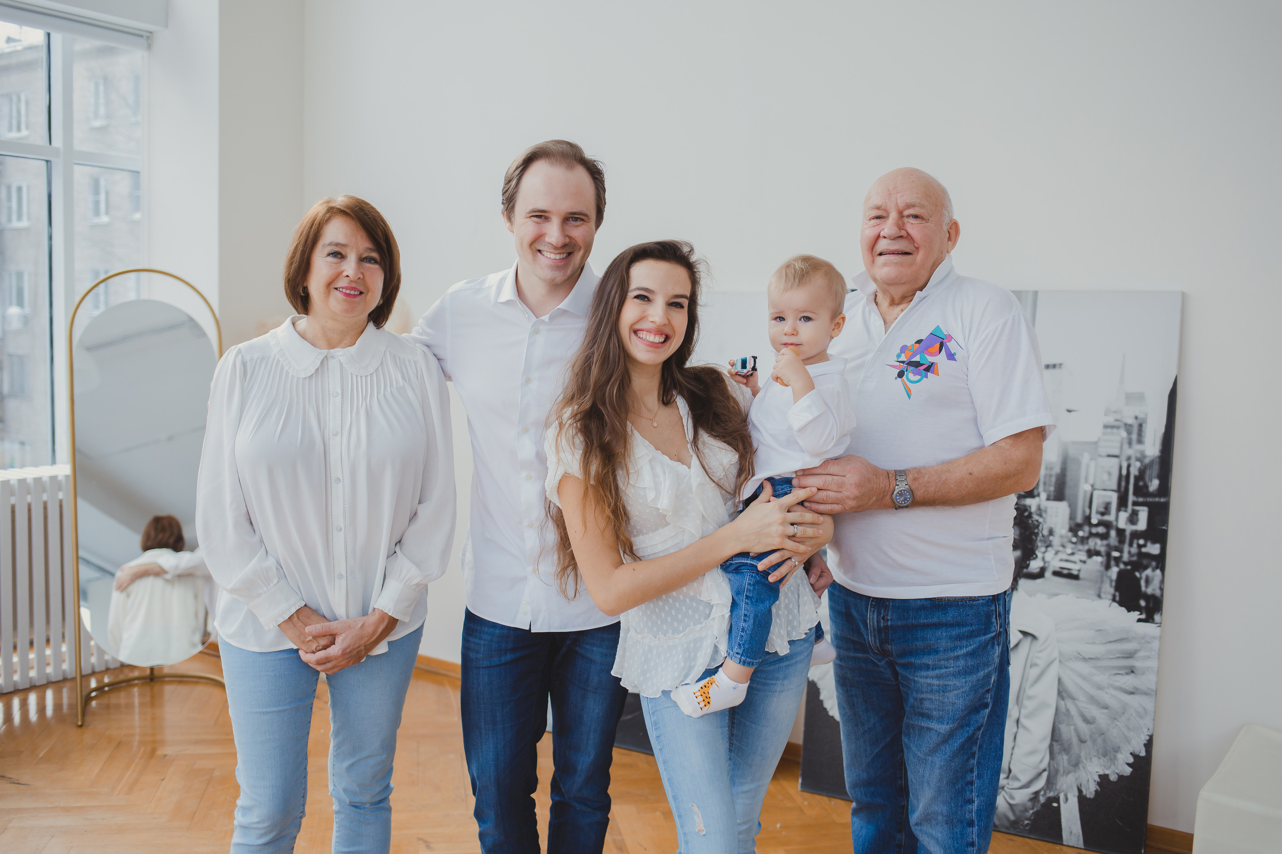 Большая семейная съемка. Семейный фотограф Николаева Ольга