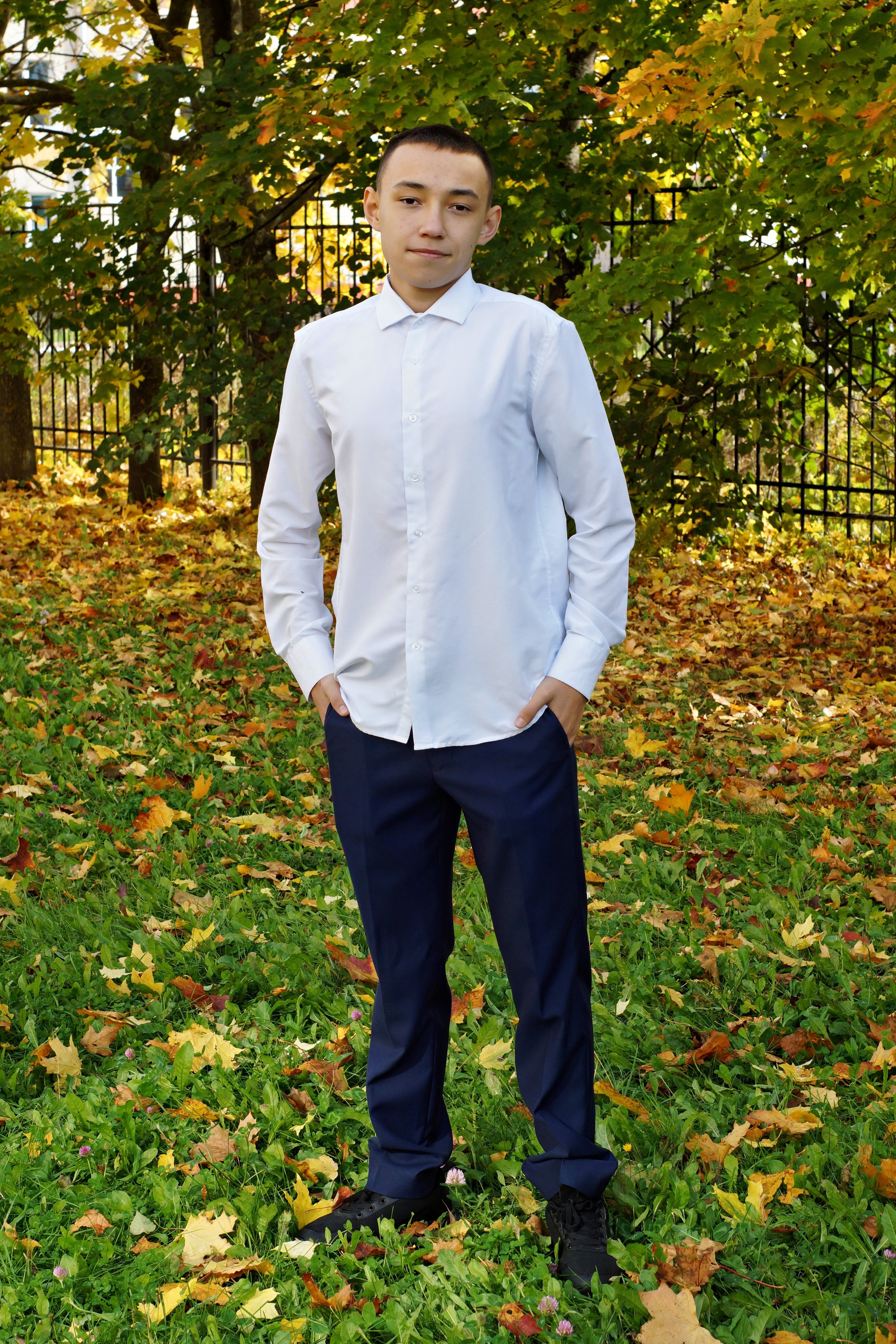 Осенняя фотосессия в школе г. Йошкар-Ола