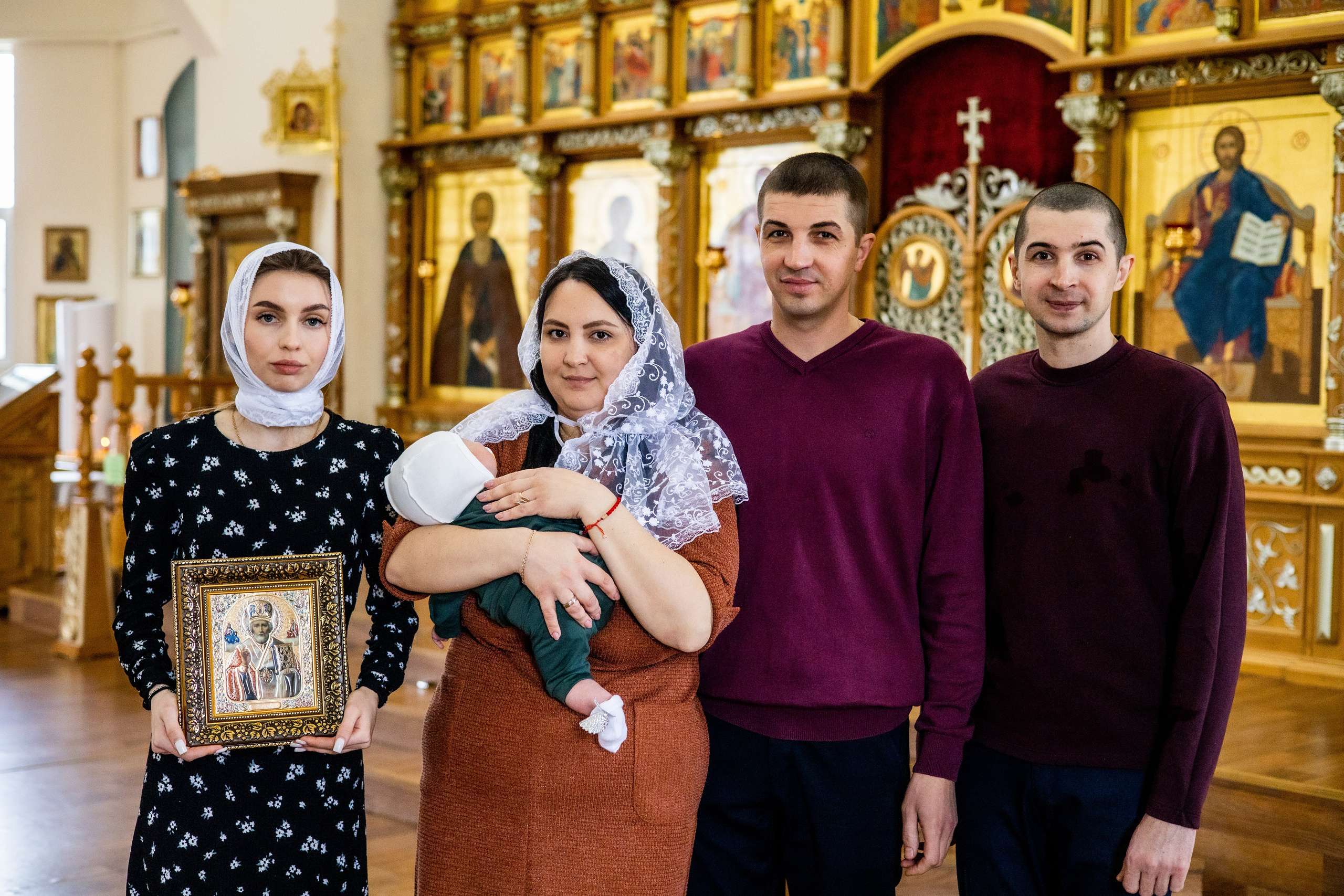 Крещение Николая. Фотограф Надежда Лукьянова