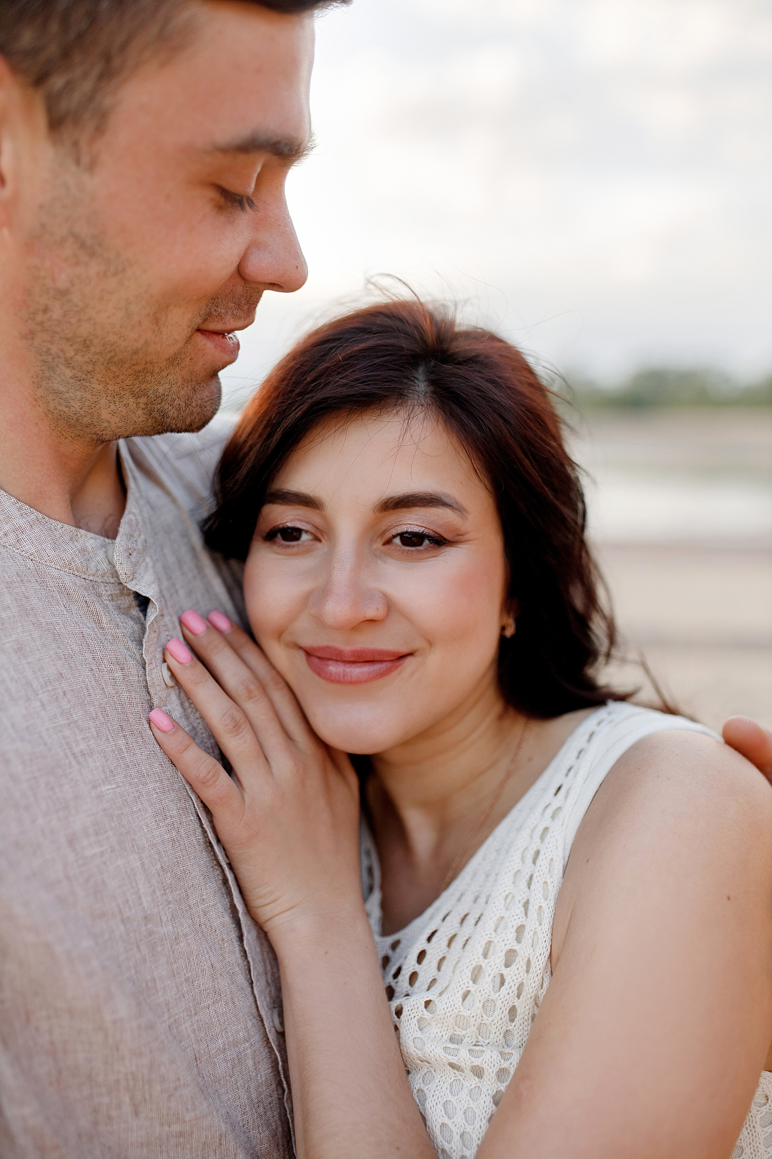 Семейная съёмка на пляже. Свадебный и семейный фотограф в Казани Алина Гилазиева