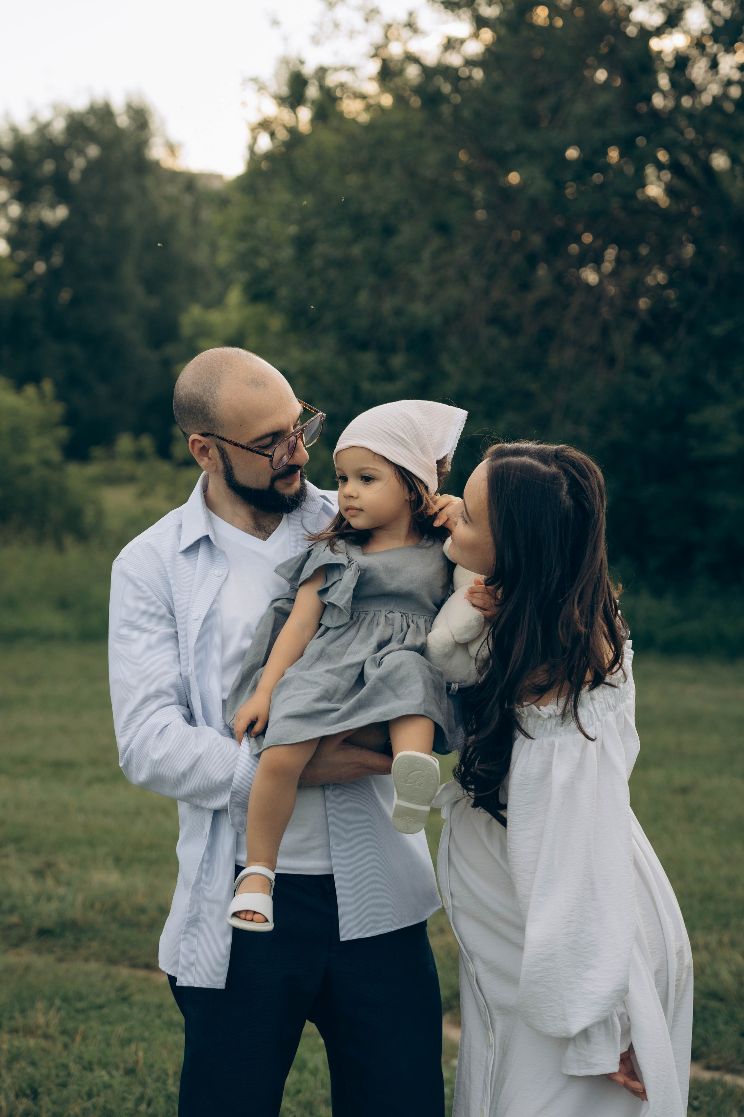 Анастасия, Михаил и малышка Ариана