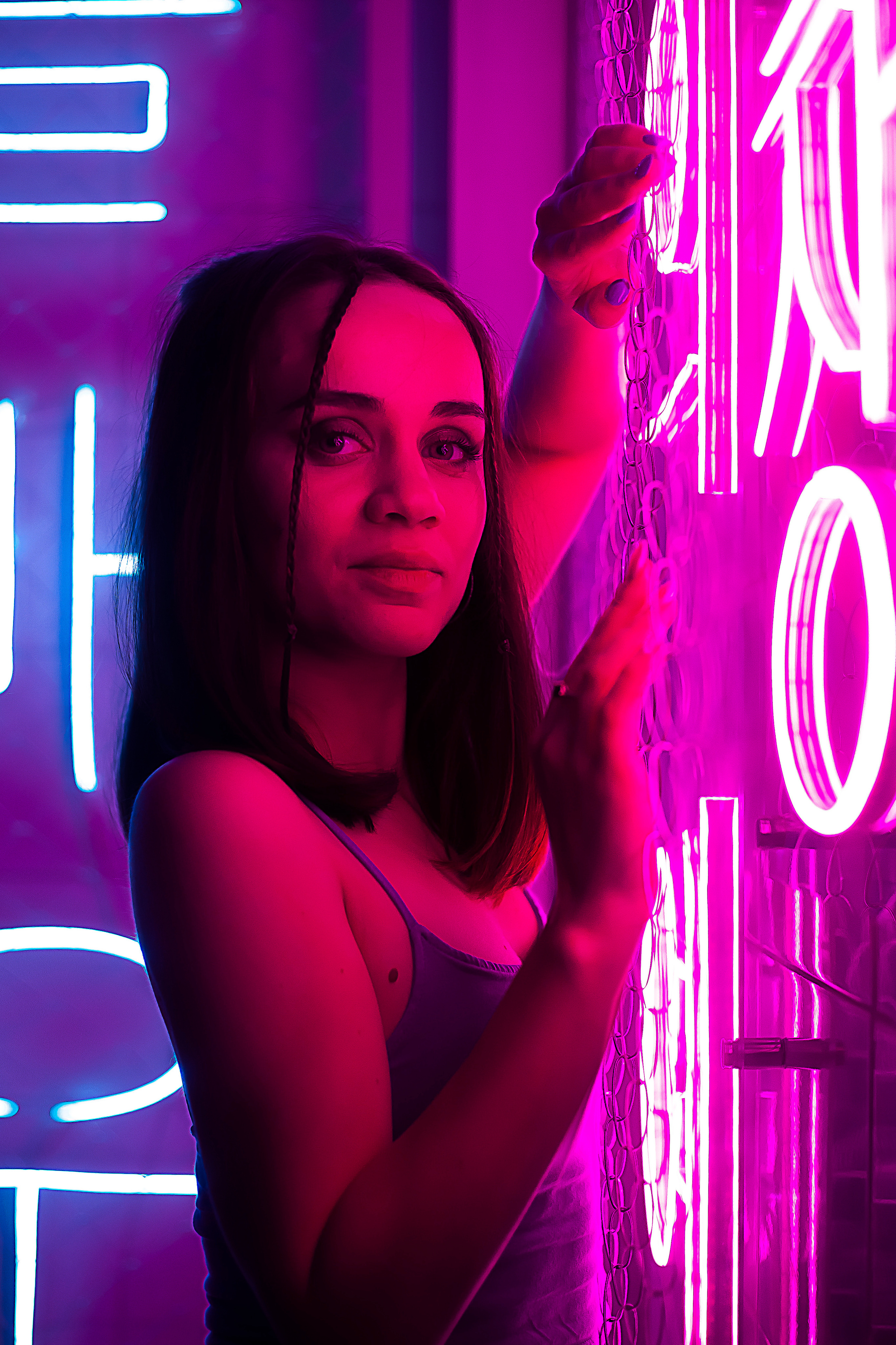 Неоновая ловушка. Фотограф Роман Витвицкий