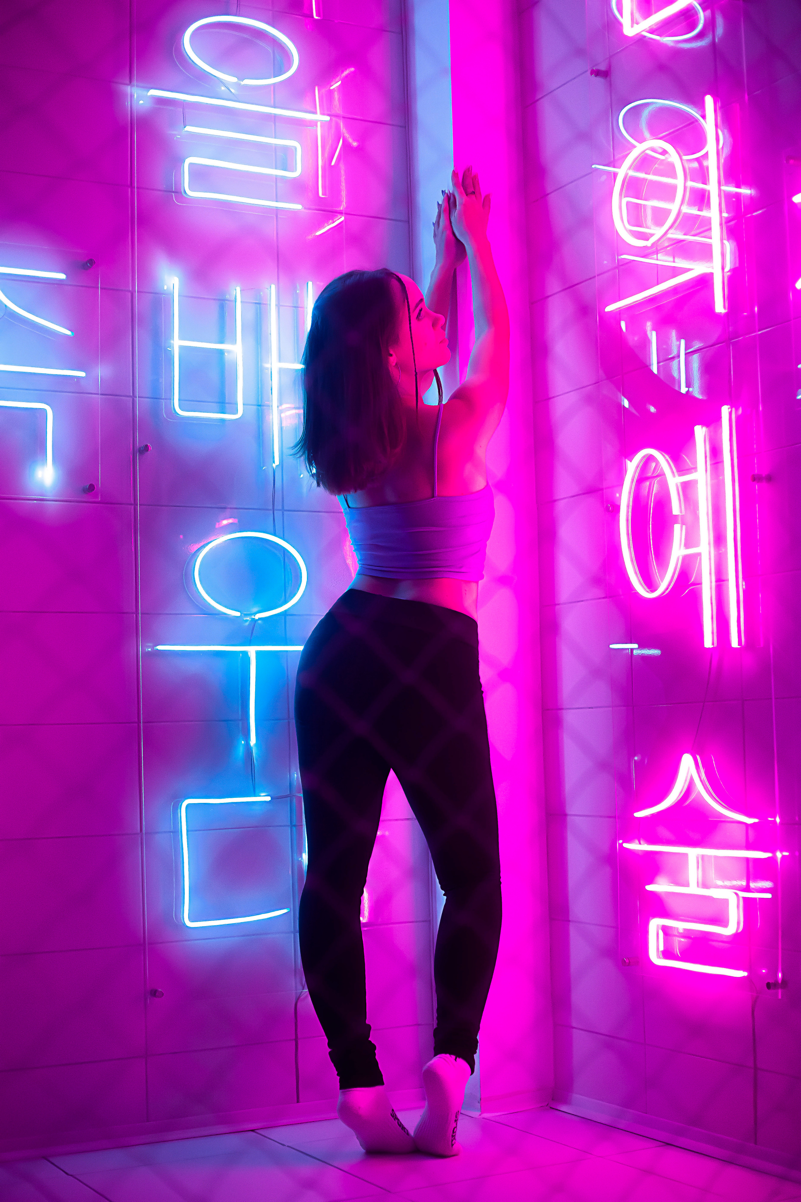 Неоновая ловушка. Фотограф Роман Витвицкий