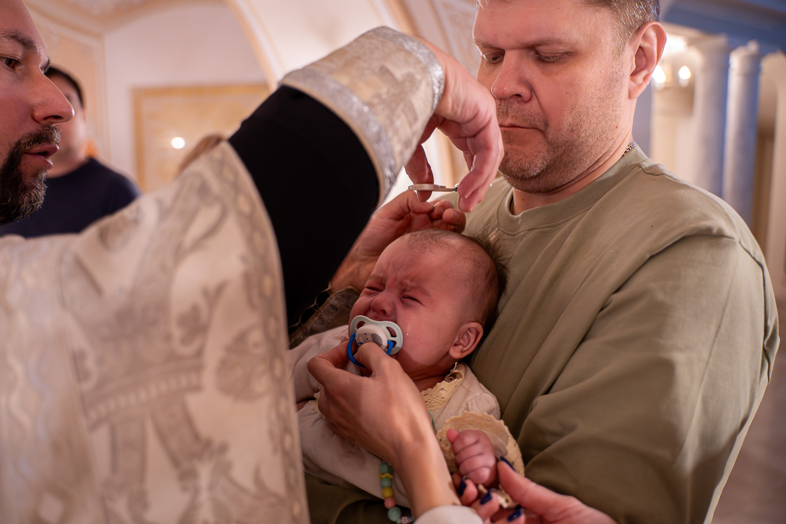 Двойное крещение. Фотограф на роды Москва Ольга Летучева