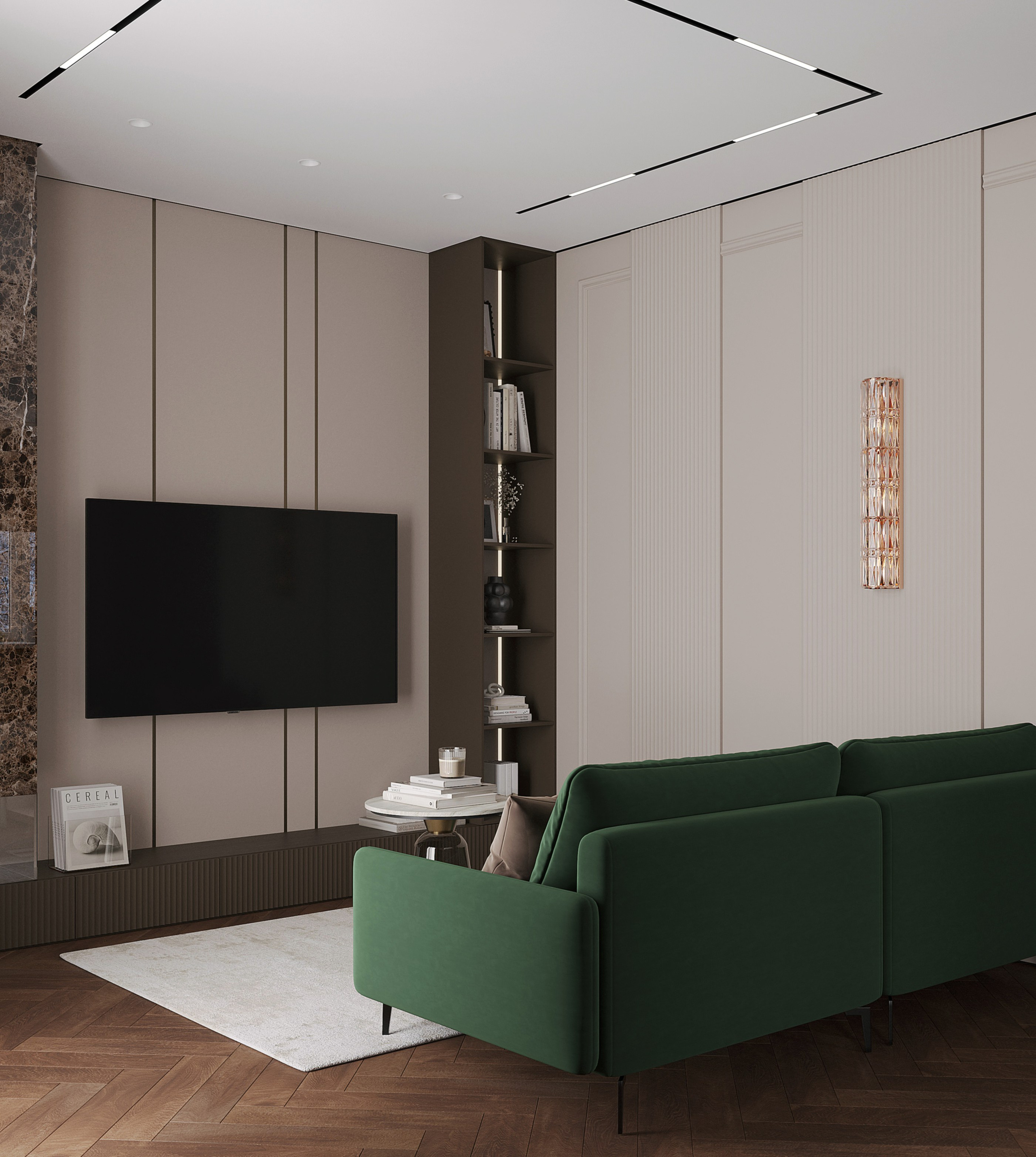 Проект Дома Казань. Студия дизайна интерьера Лактионовой Елены