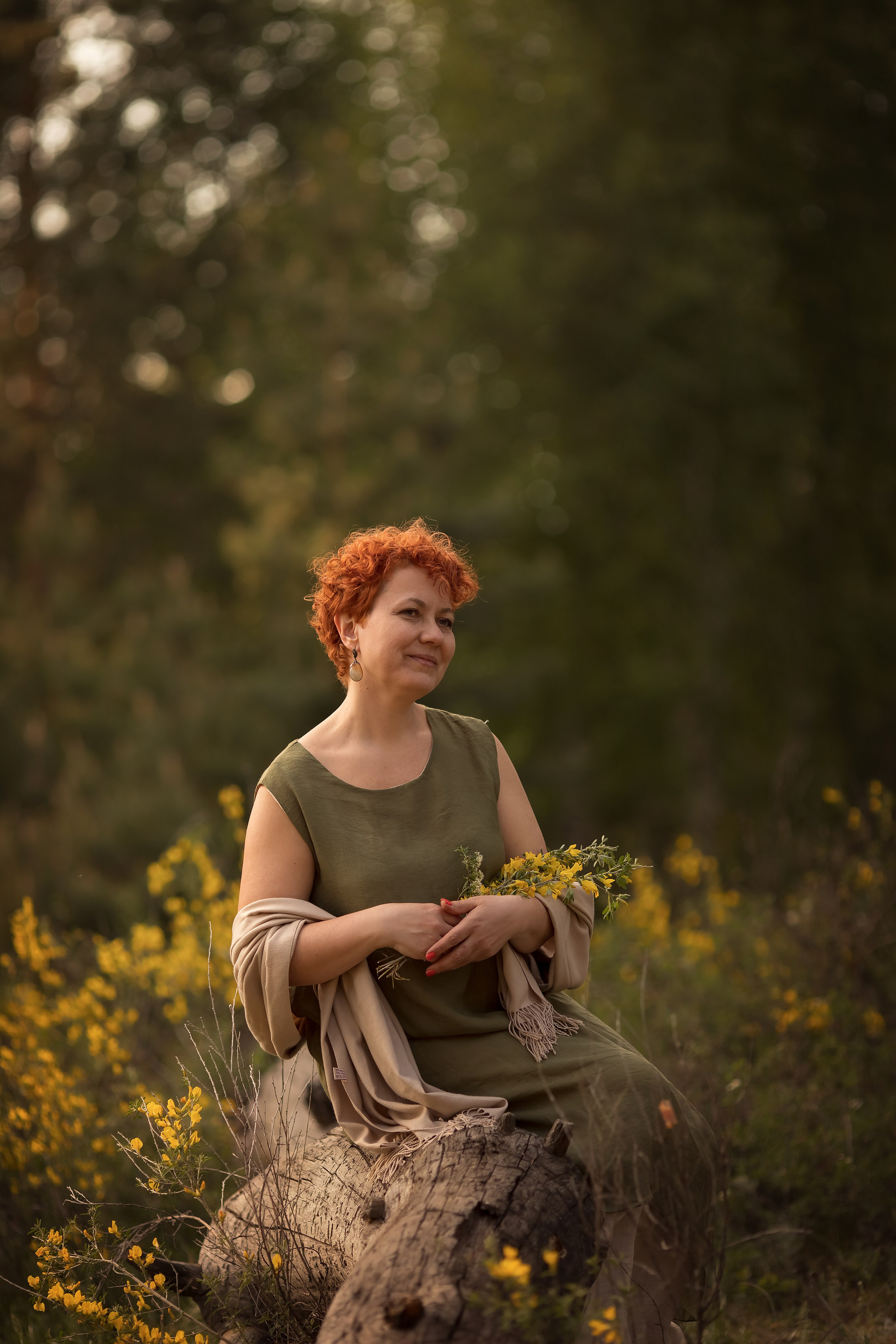 В весеннем лесу. Семейный и детский фотограф в Саратове Полина Коткина