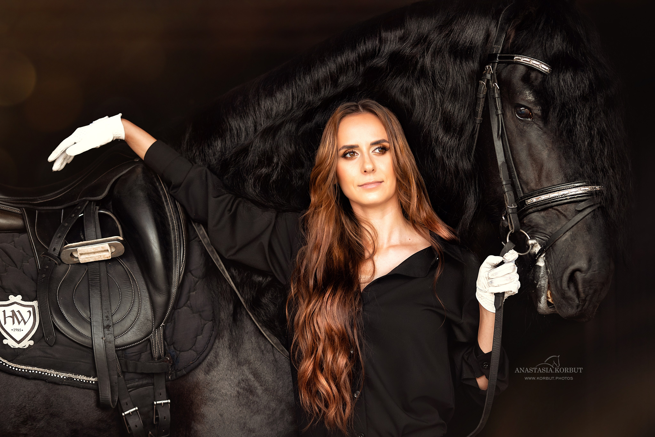 Портрет в конном стиле / Sport-look. Арт фотограф в Минске Анастасия Корбут